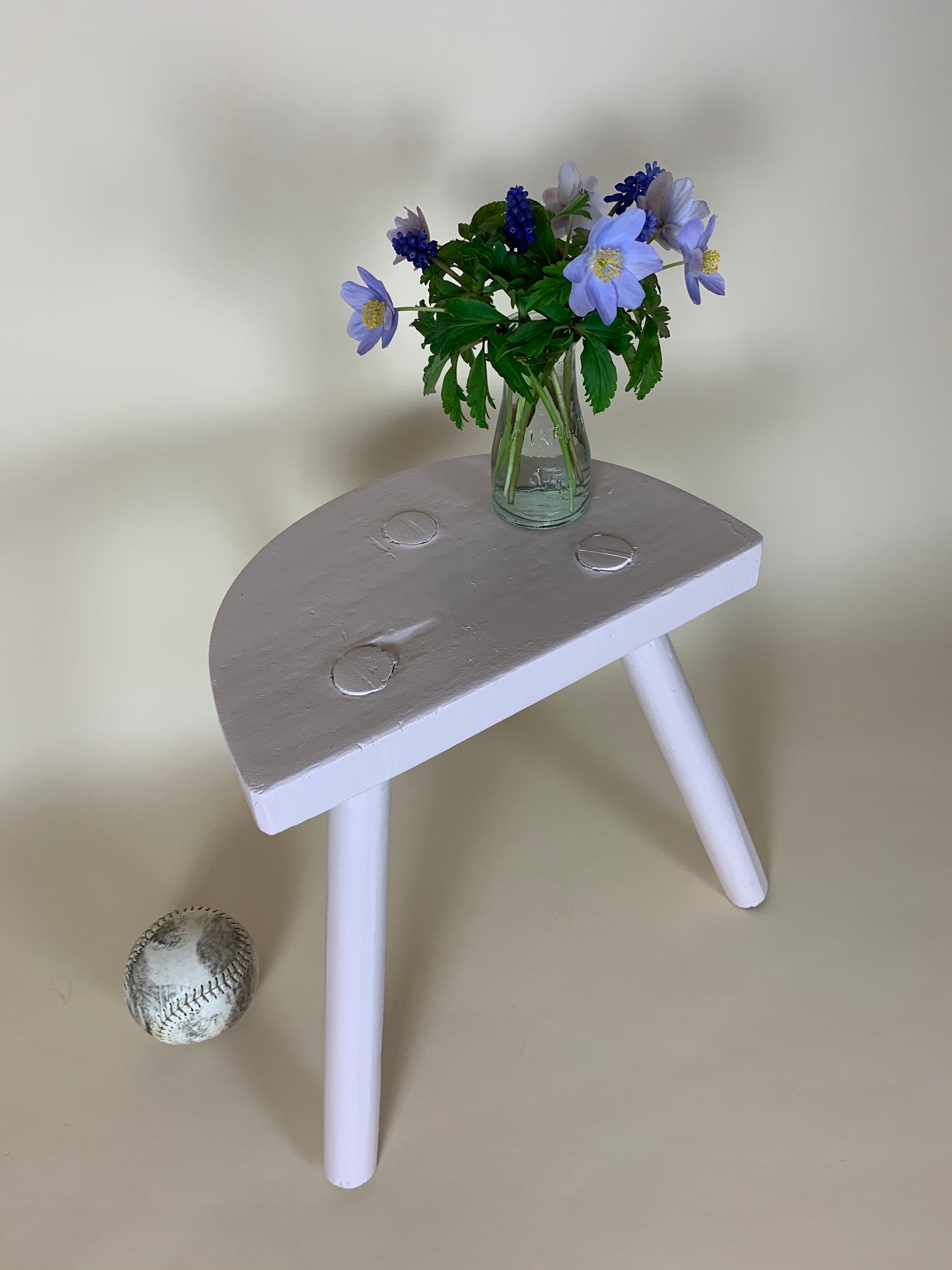 Melkschemel in rosa