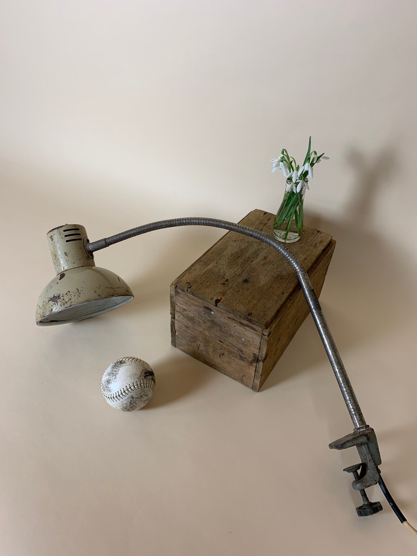 Schöne polnische Architektenlampe - Weiß