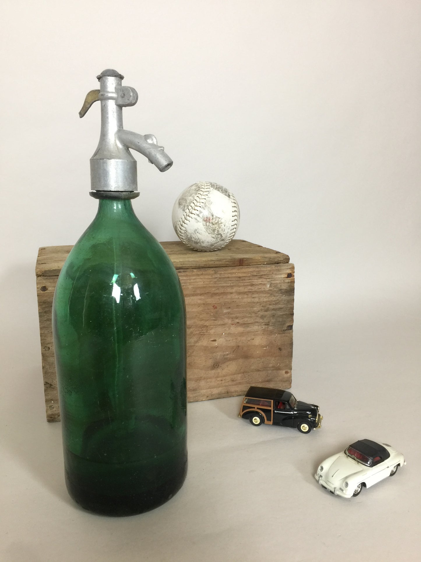 Alte französische Siphonflasche