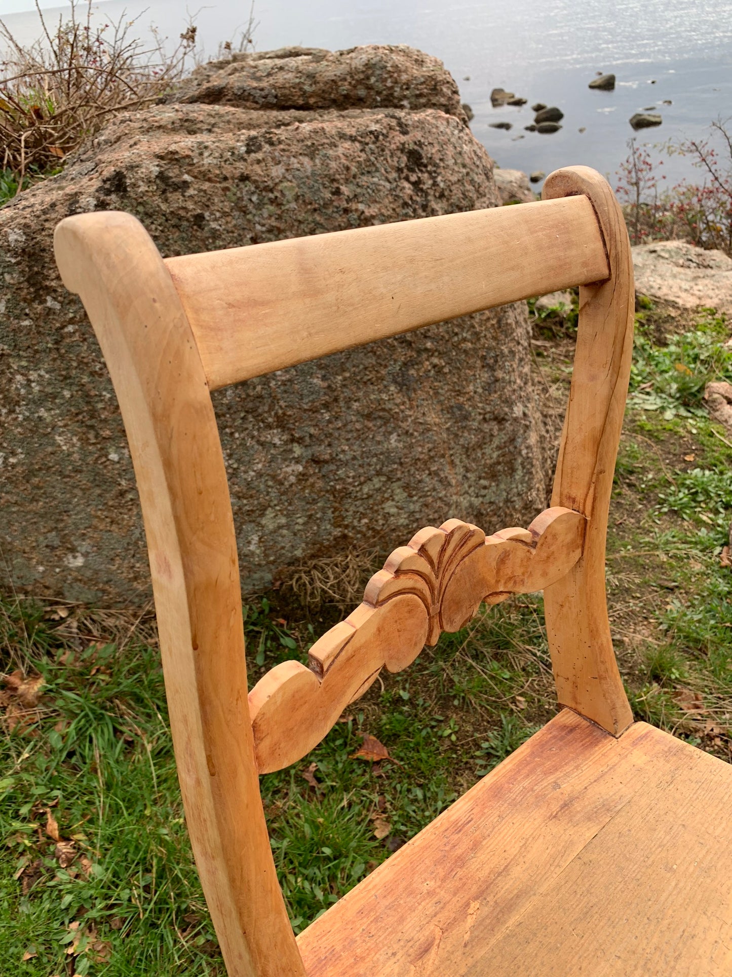 Schwedischer Holzstuhl