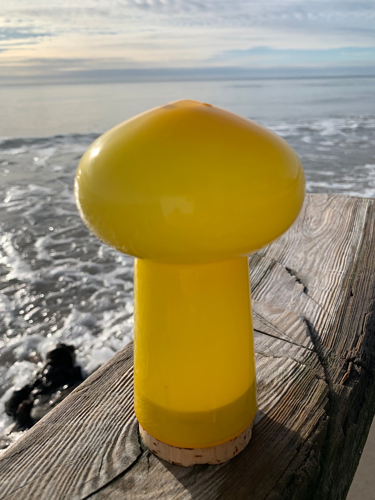Holmegaard Palet Strohglas - Gelb