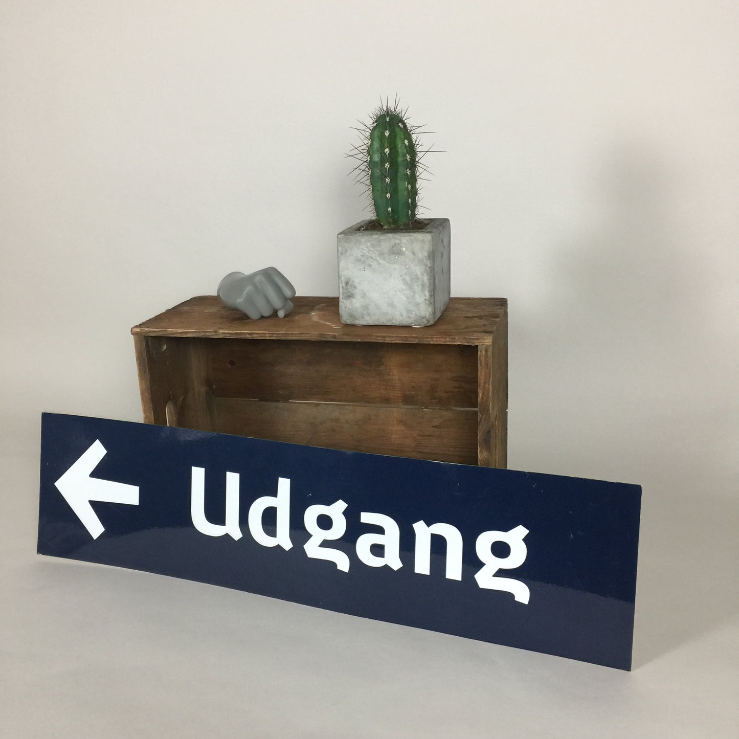 Lustiges Schild vom DSB