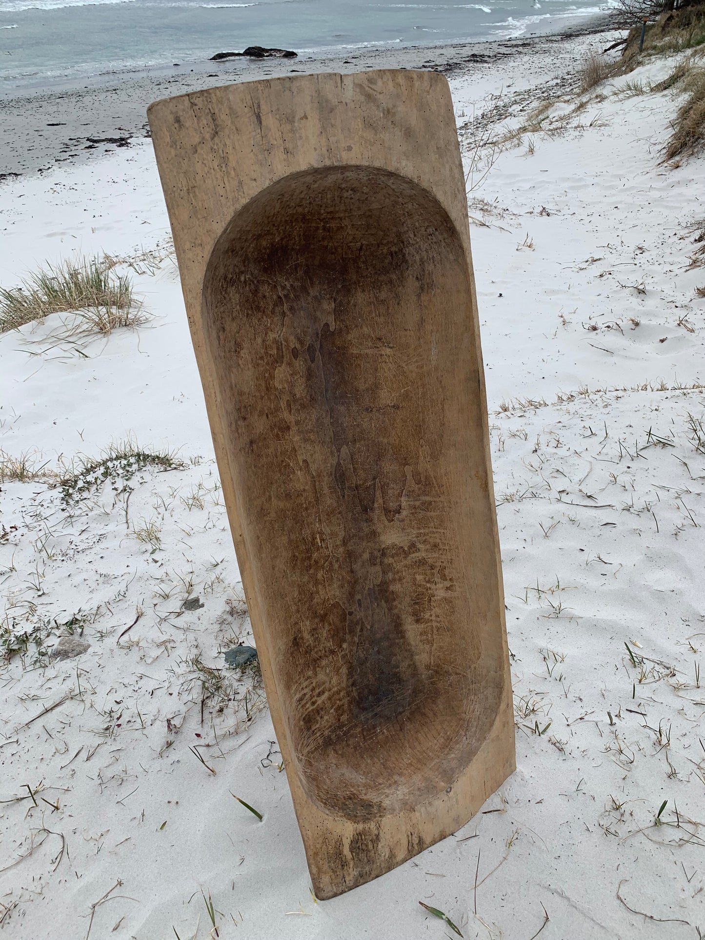 Große schöne Bügelsohle mit Patina