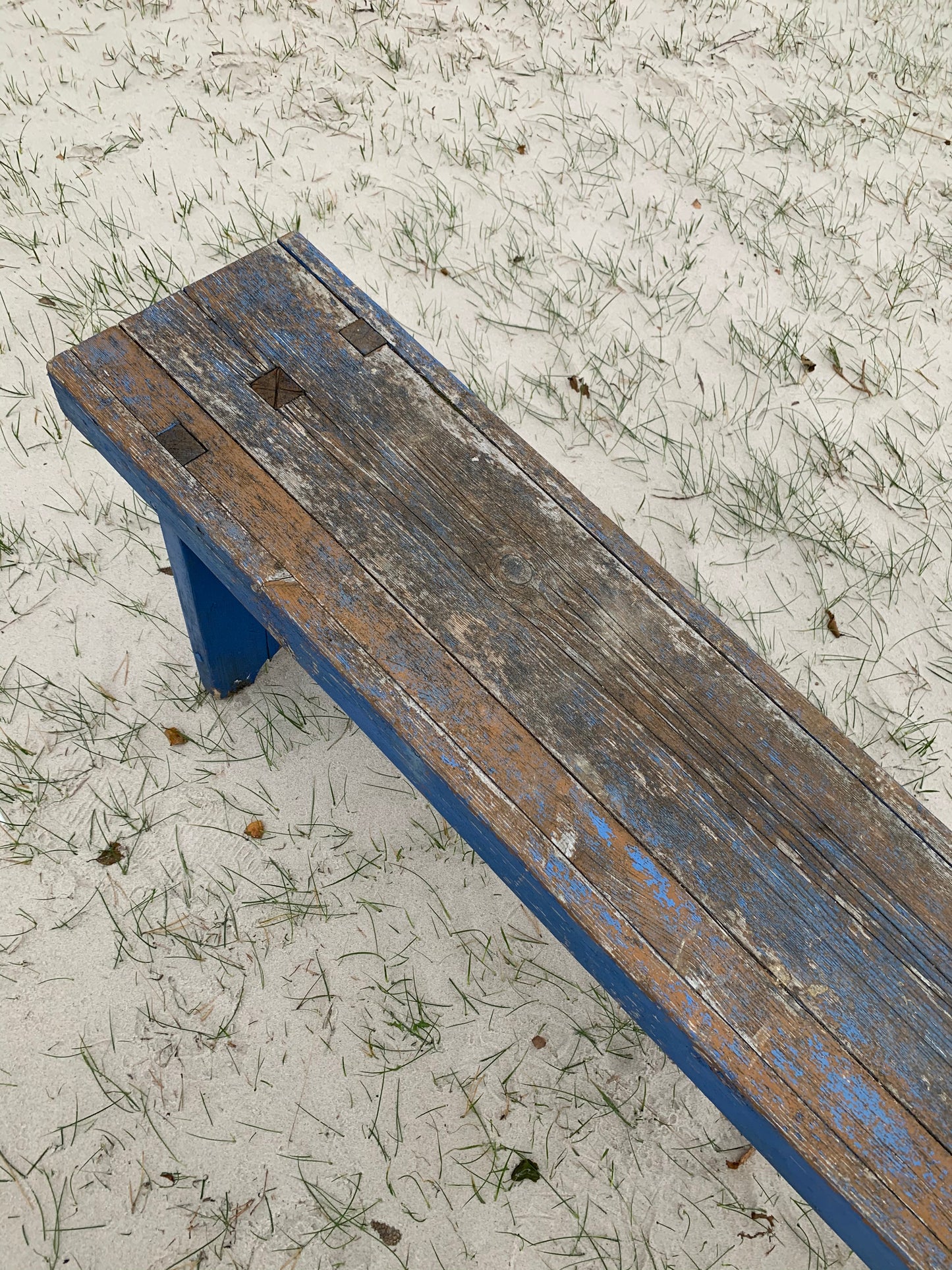 Bank mit schöner Patina