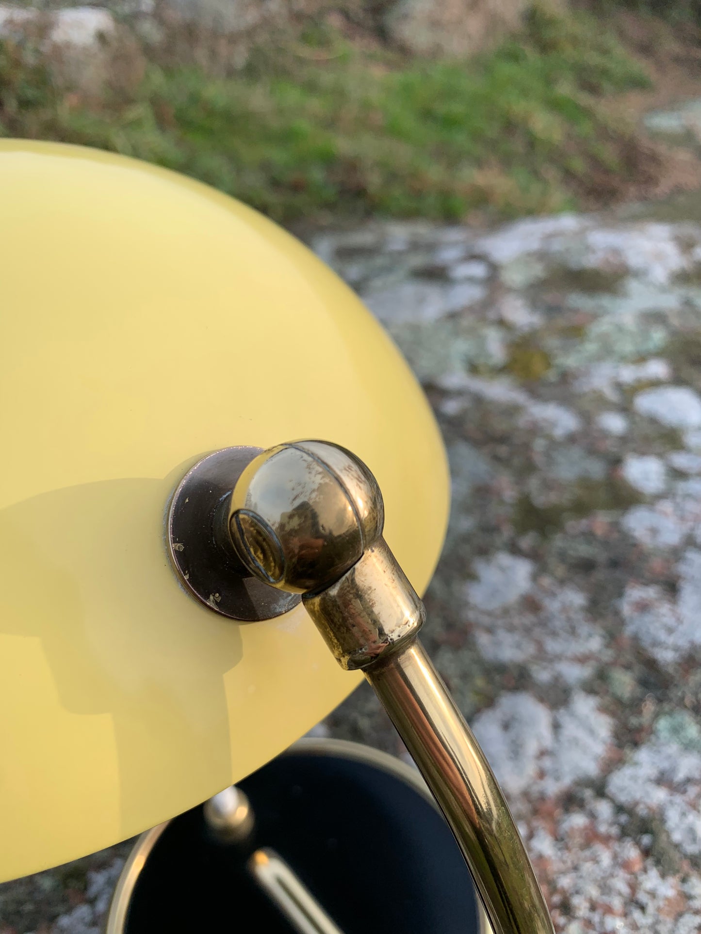 Helo Vintage Lampe - Gelb