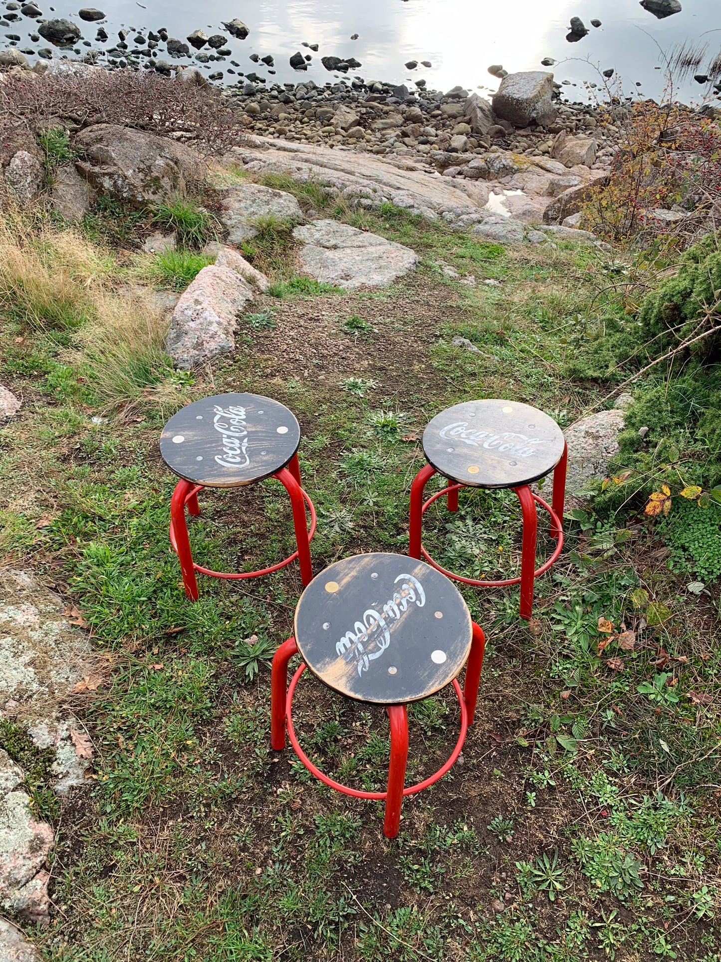 Coca Cola Hocker - einzeln verkauft, der Preis gilt pro STCK.