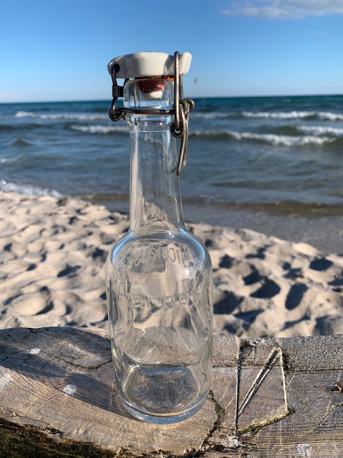 Patentflasche Sct. Nicolauskilde Aarhus