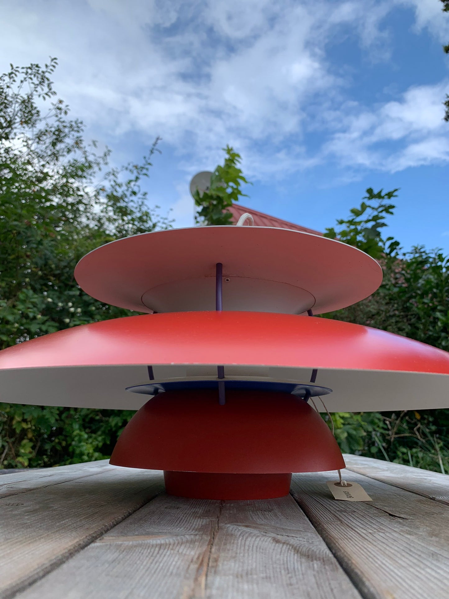 PH-Lampe.... der Klassiker in Rot