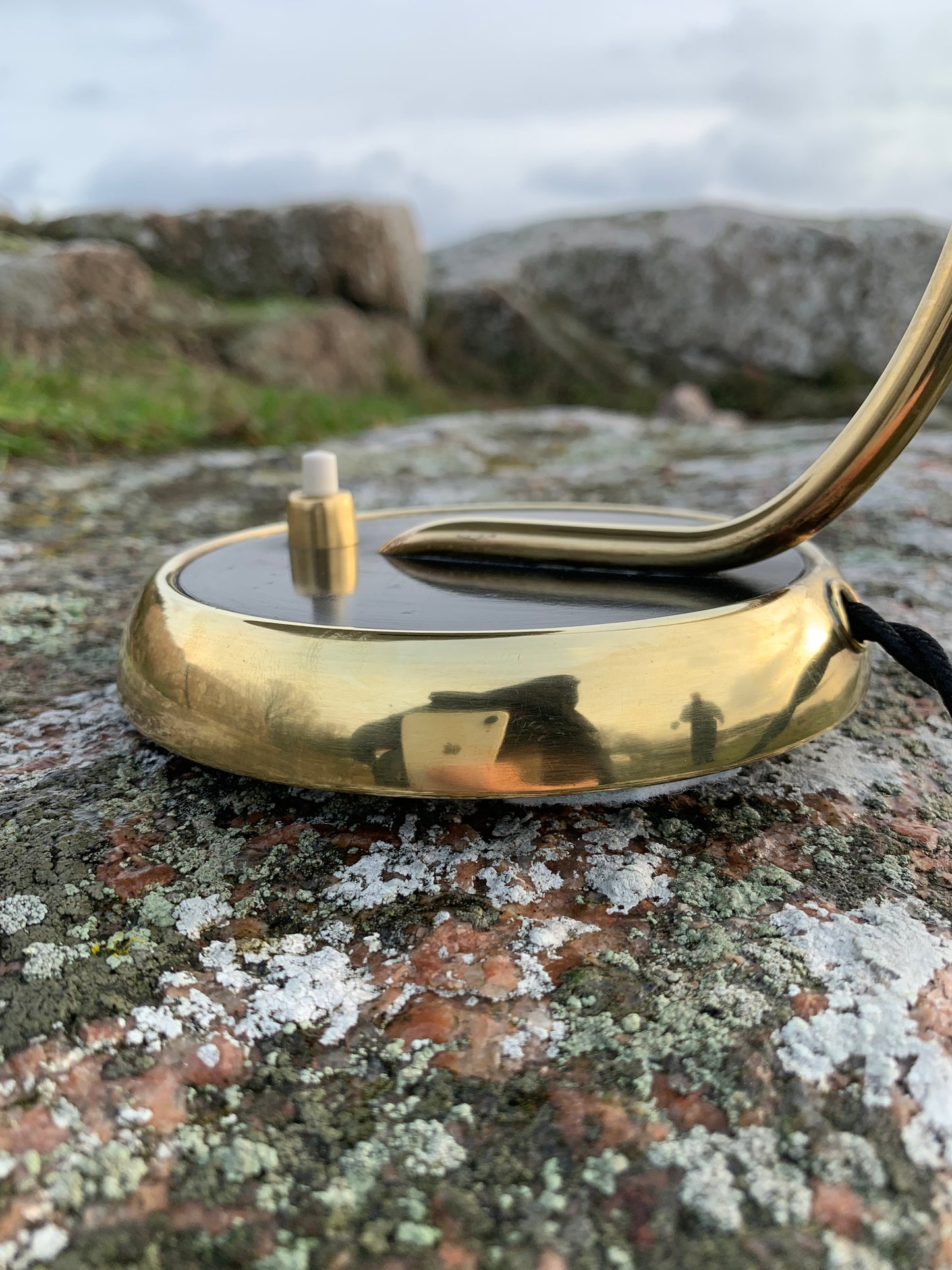 Helo Vintage Lampe - Gelb
