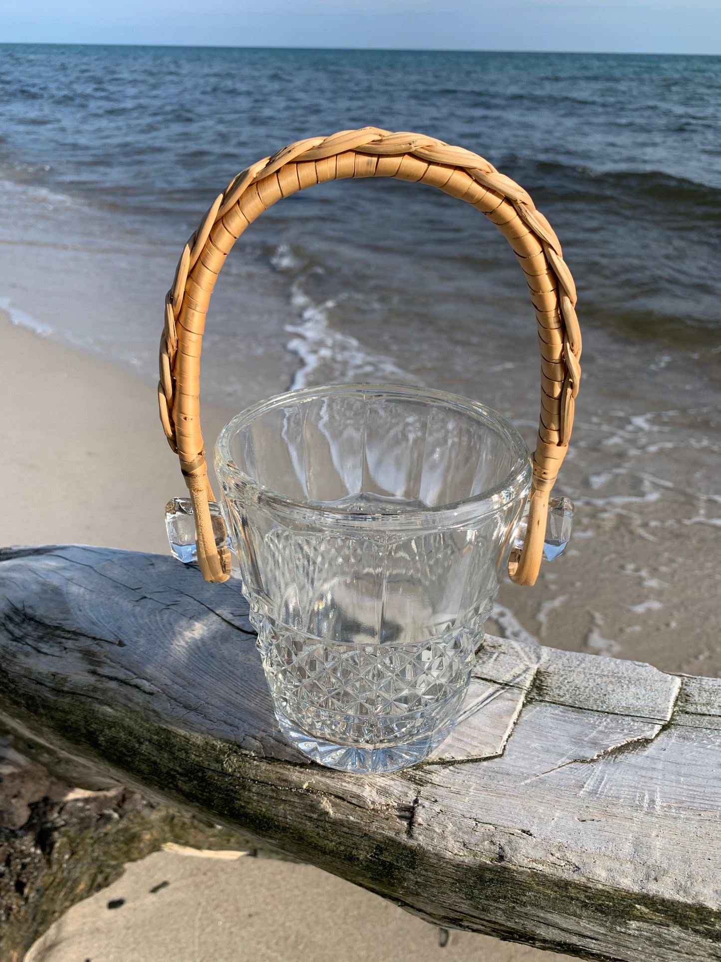 Eiskübel aus Glas