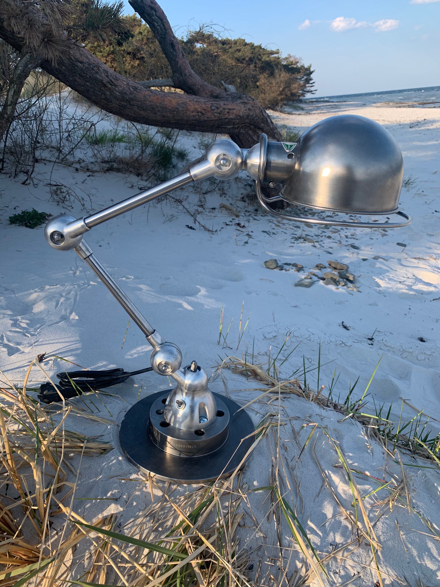 Jieldé Tischlampe mit 2 Armen