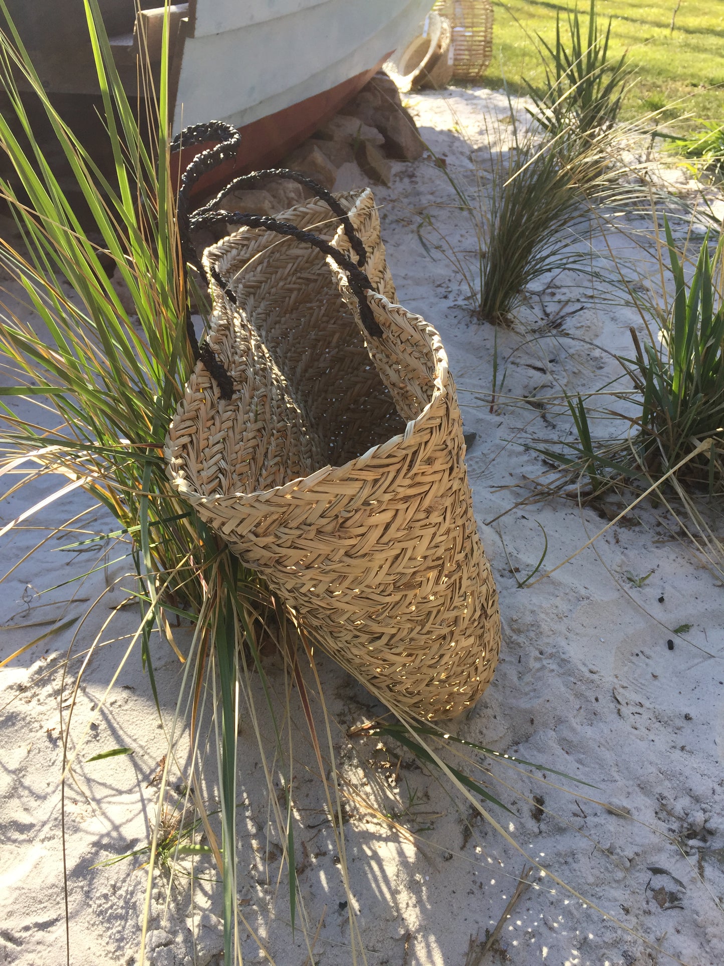 Große schöne Strandtasche