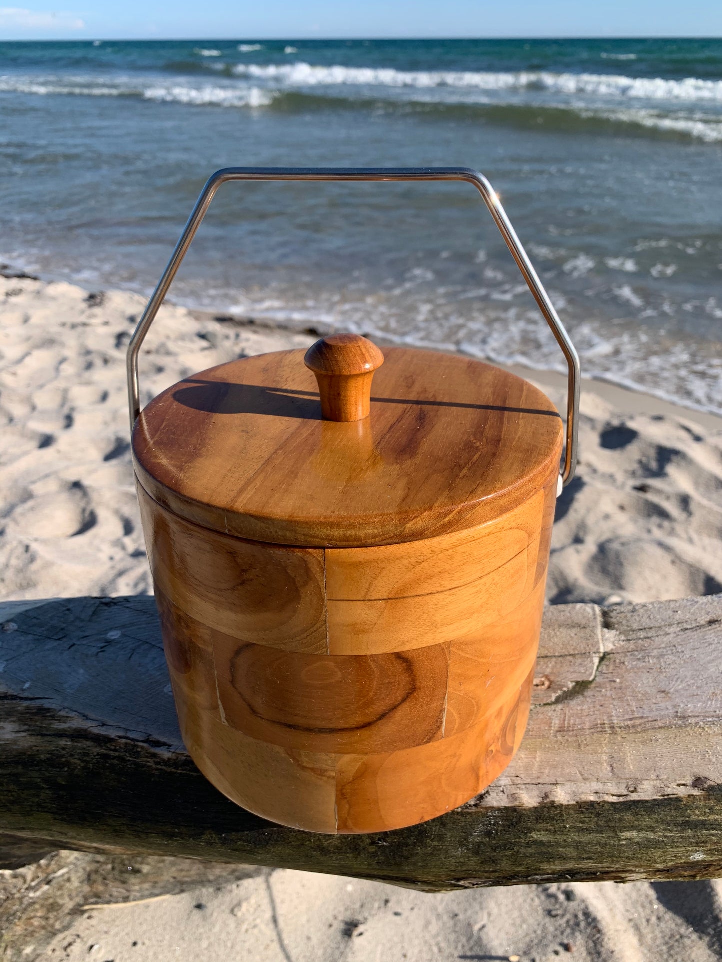 Eiskübel aus Holz