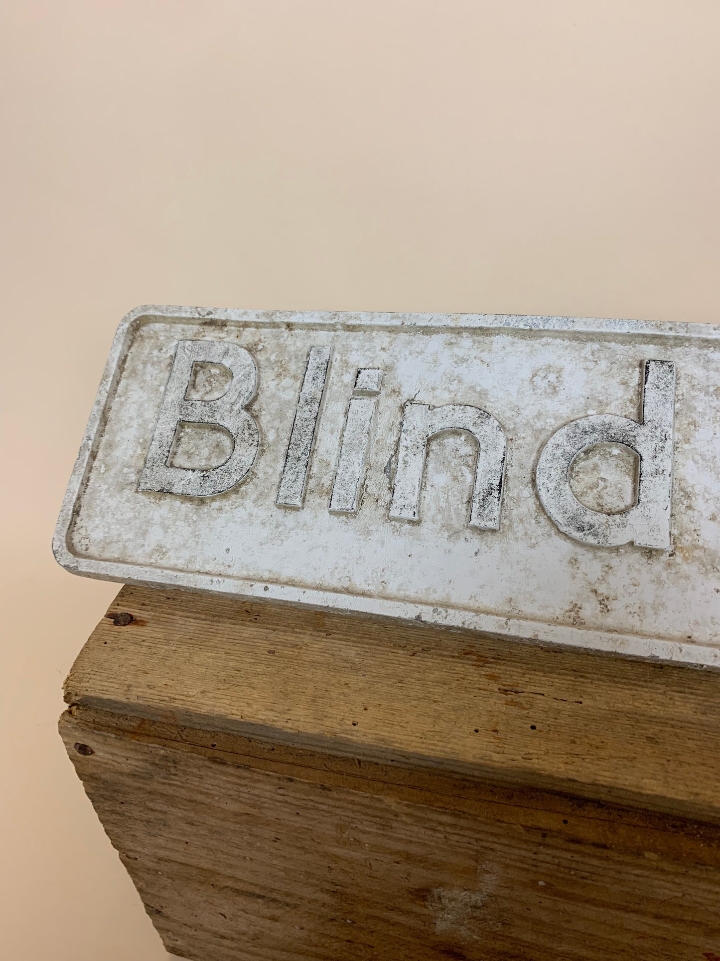 Charmantes Schild - Blinde Straße