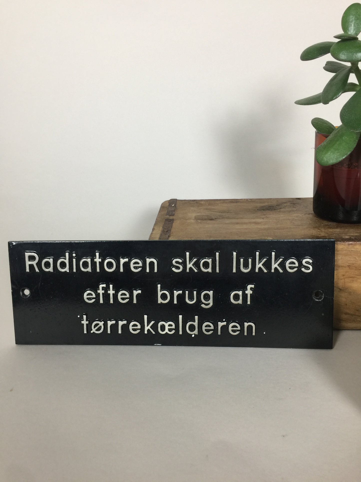 Lustiges altes Schild