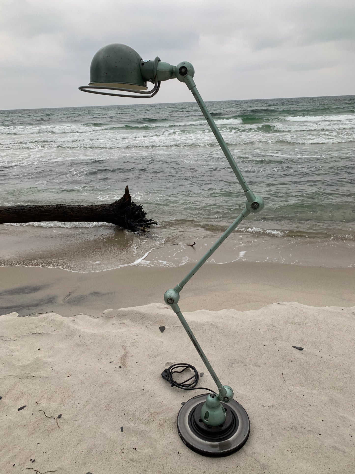 Jieldé Stehlampe mit 3 Armen - Grün