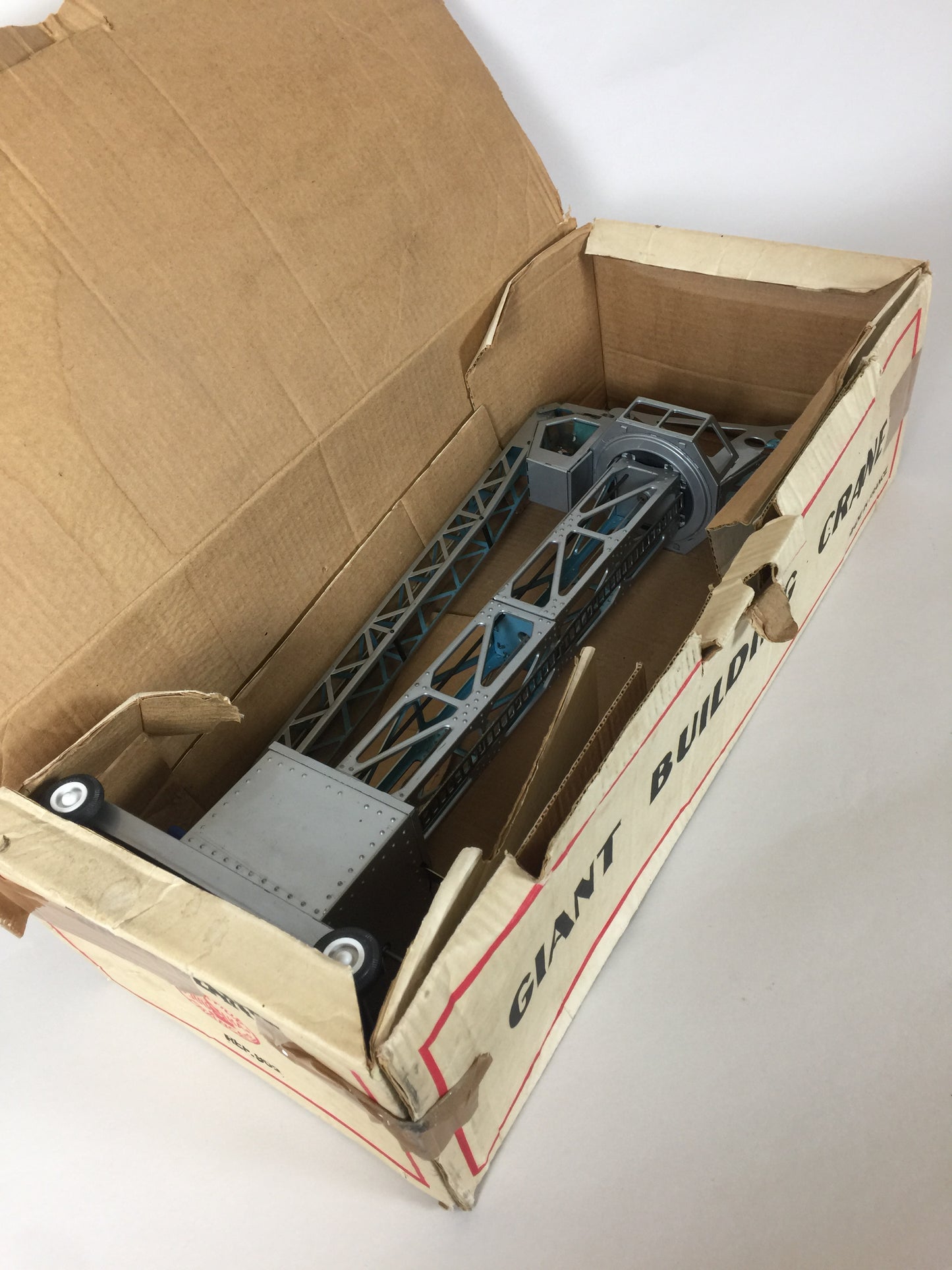 Schöner mechanischer Vintage-Kran aus Frankreich
