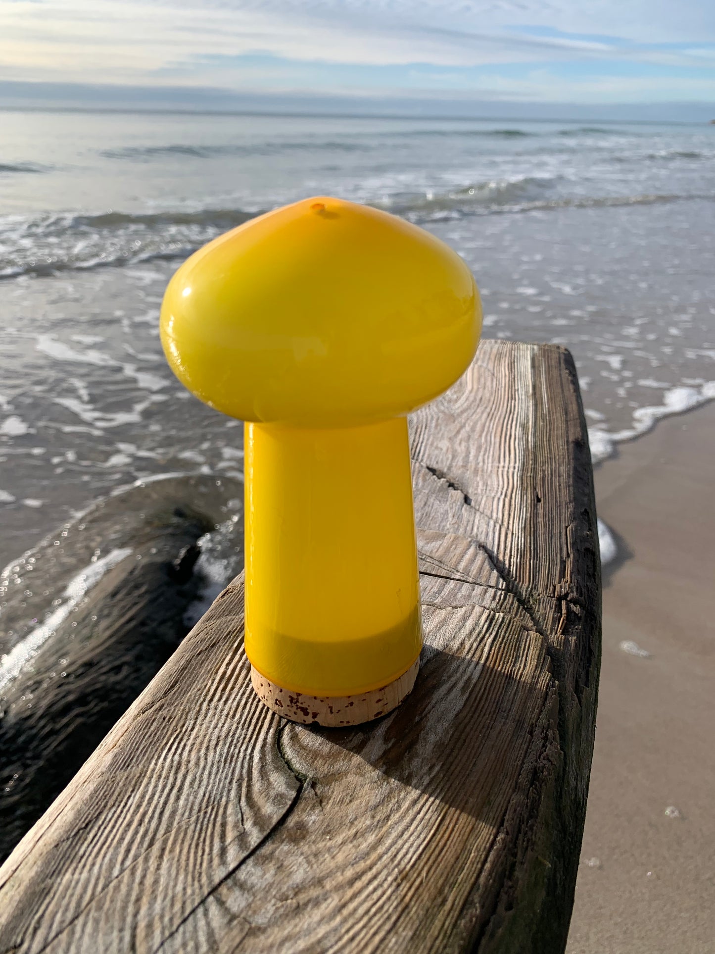 Holmegaard Palet Strohglas - Gelb