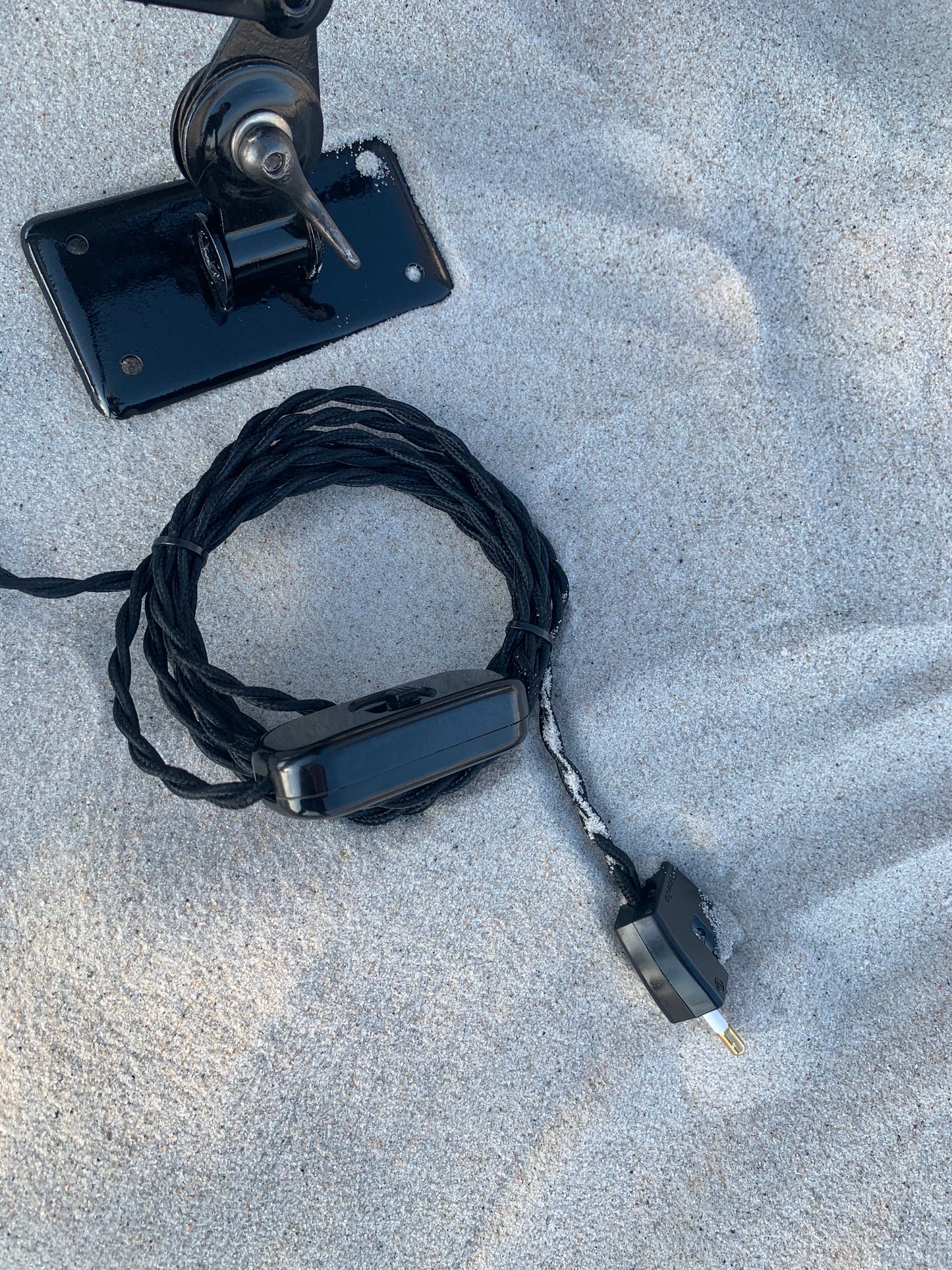 Kaiser Idell 6582 - schwarze Scherenlampe