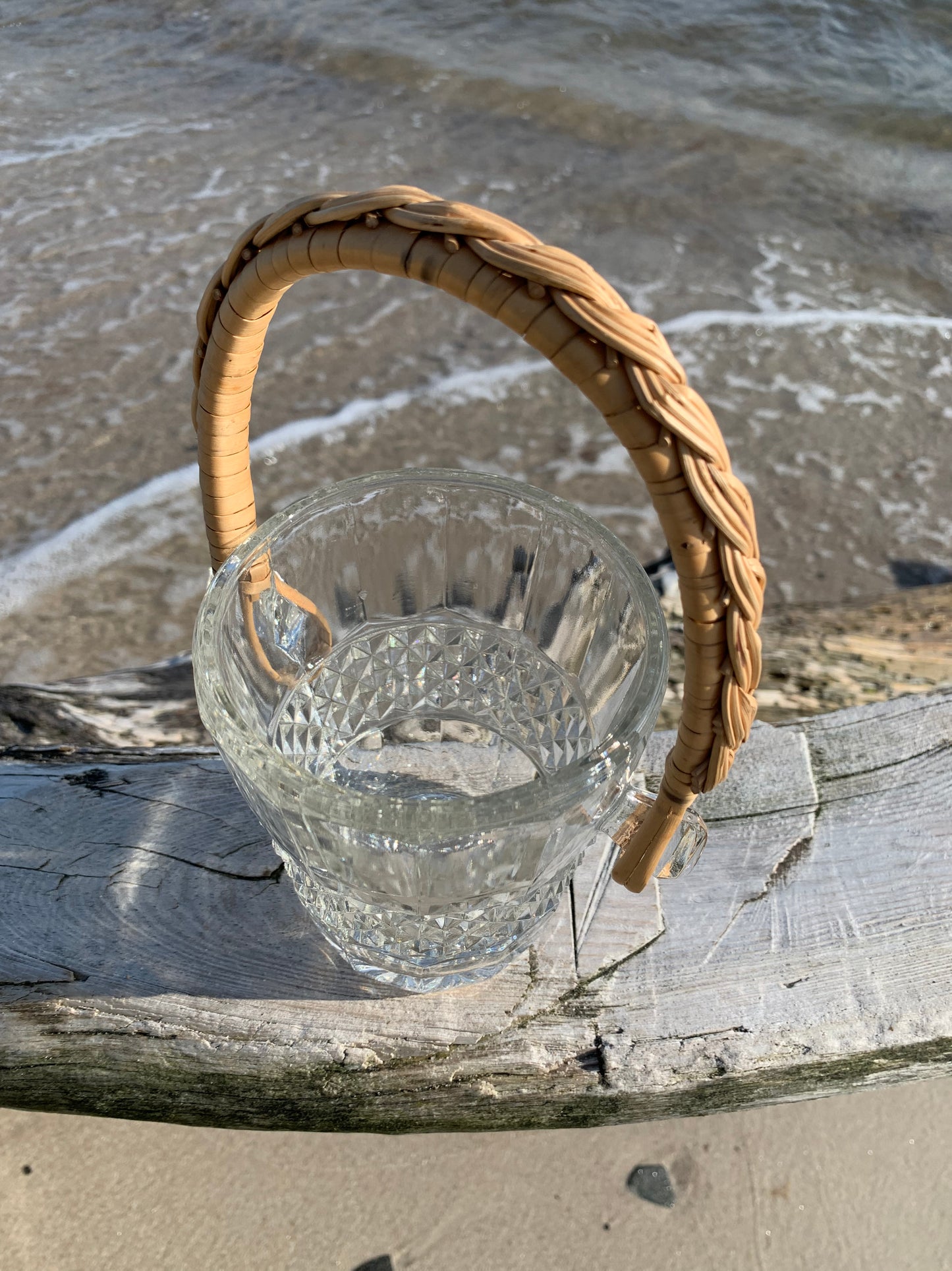 Eiskübel aus Glas