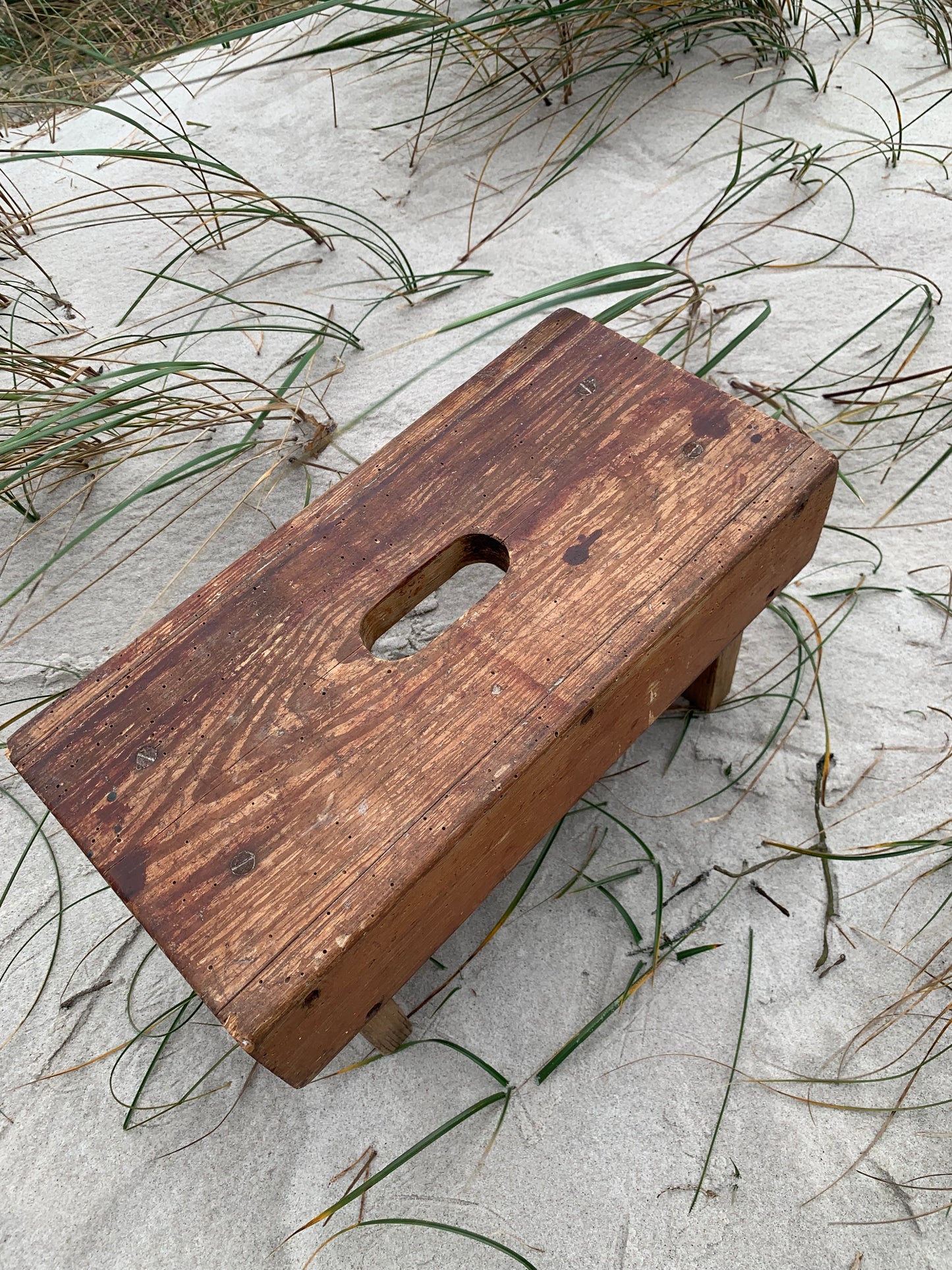 Hocker aus Holz