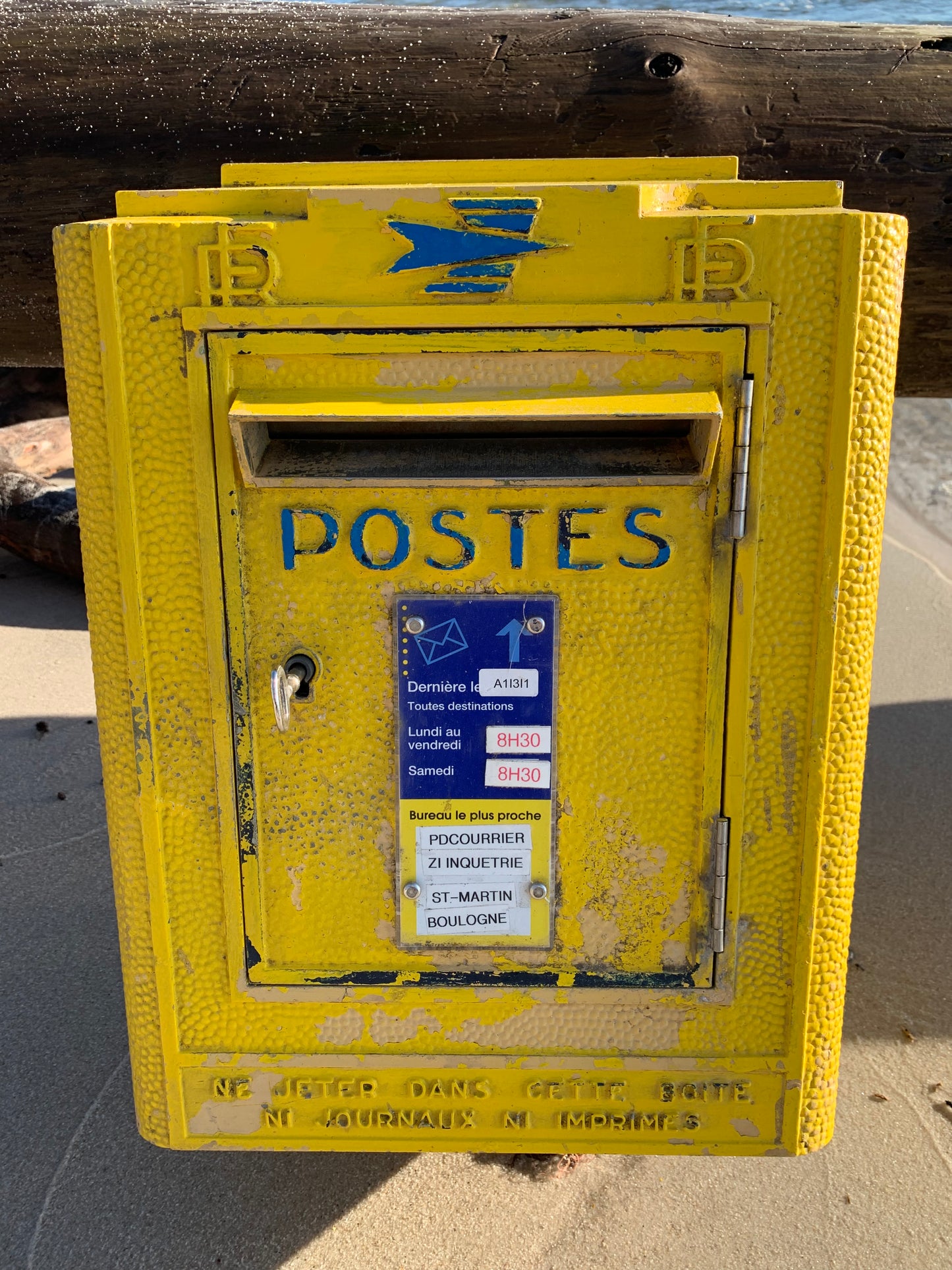 Französischer Briefkasten