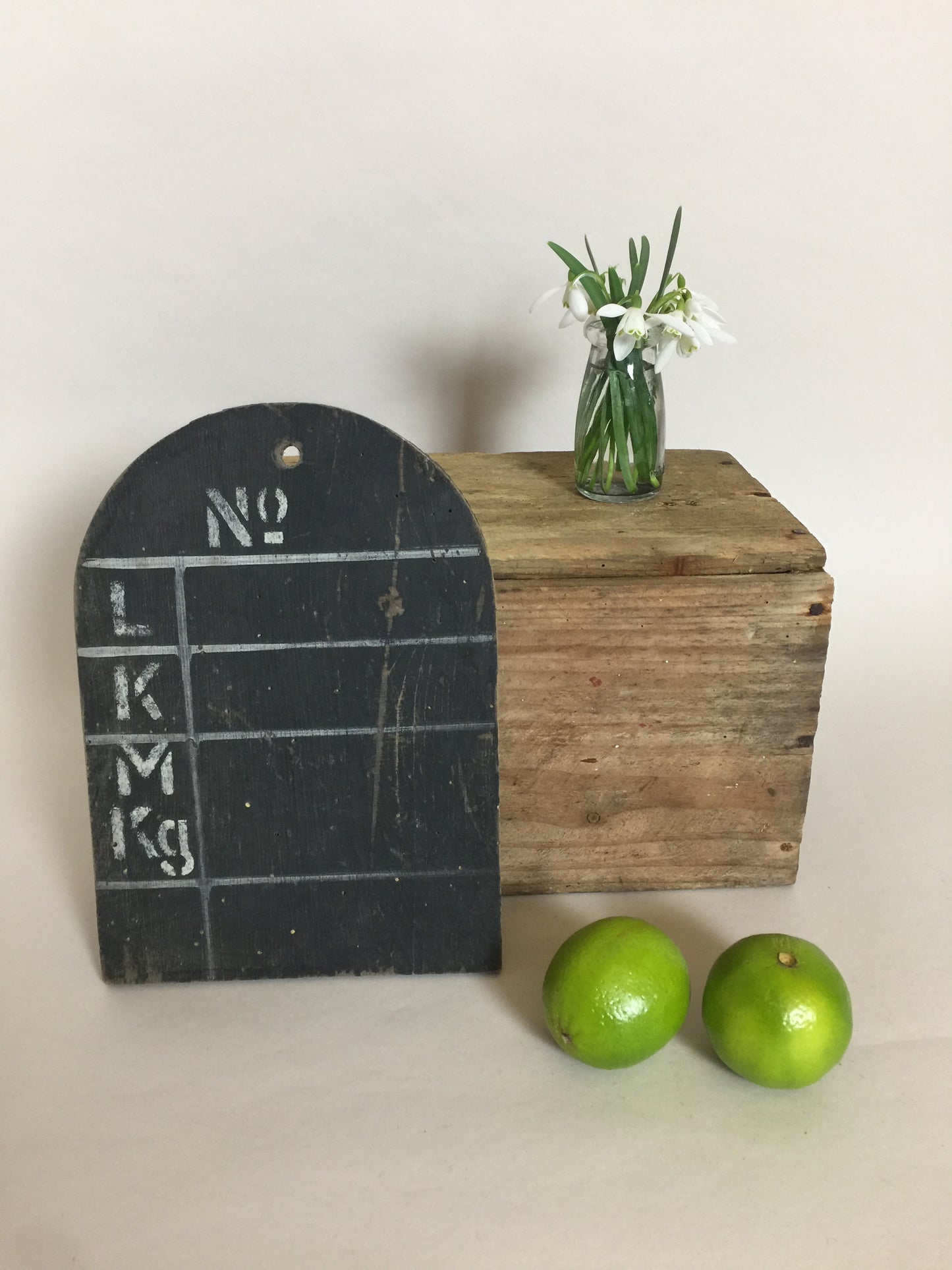 Schönes und dekoratives Kuhbrett