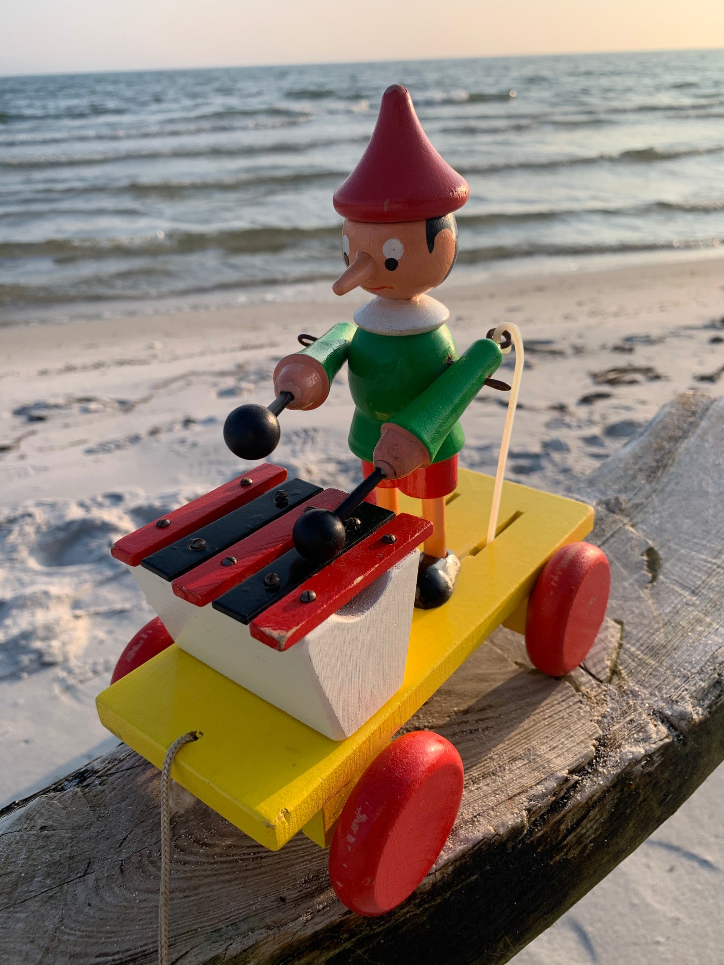 Pinocchio-Vintage-Spielzeug