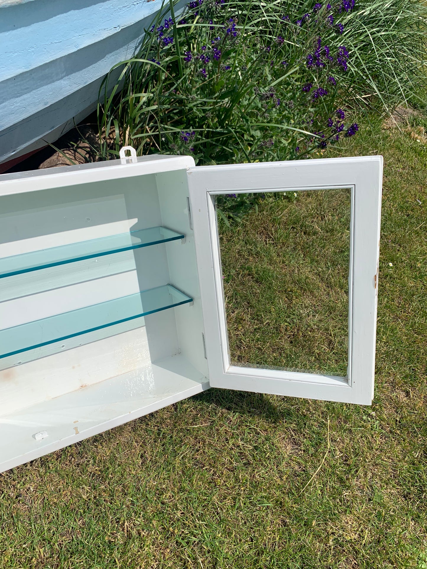 Vitrine mit Glastüren