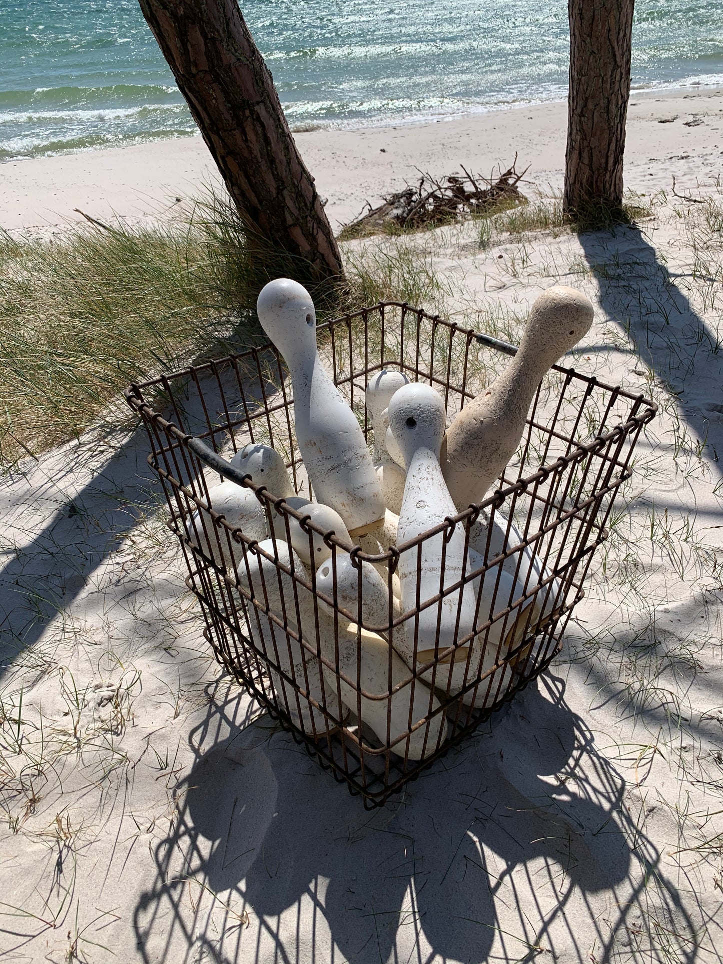 Industrieller Drahtkorb