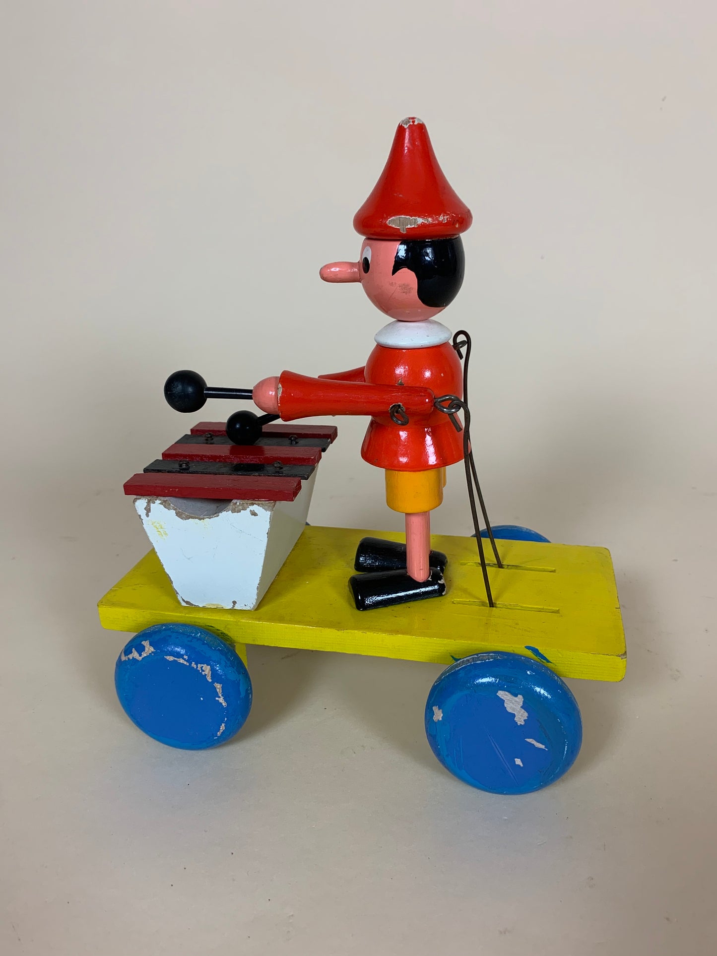 Pinocchio-Vintage-Spielzeug