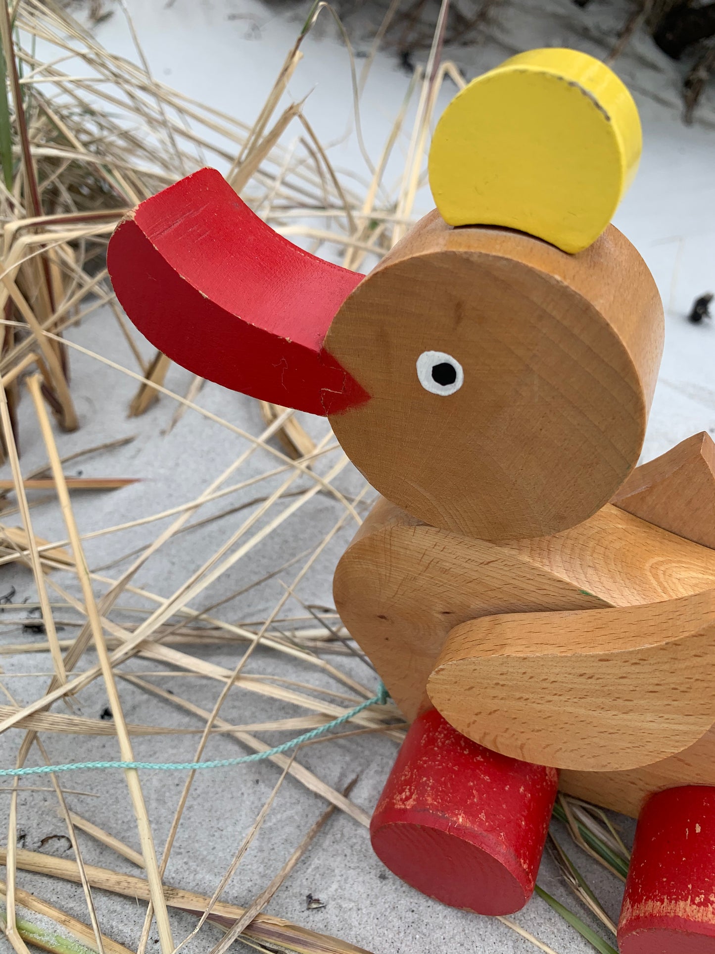 Ente auf Rädern