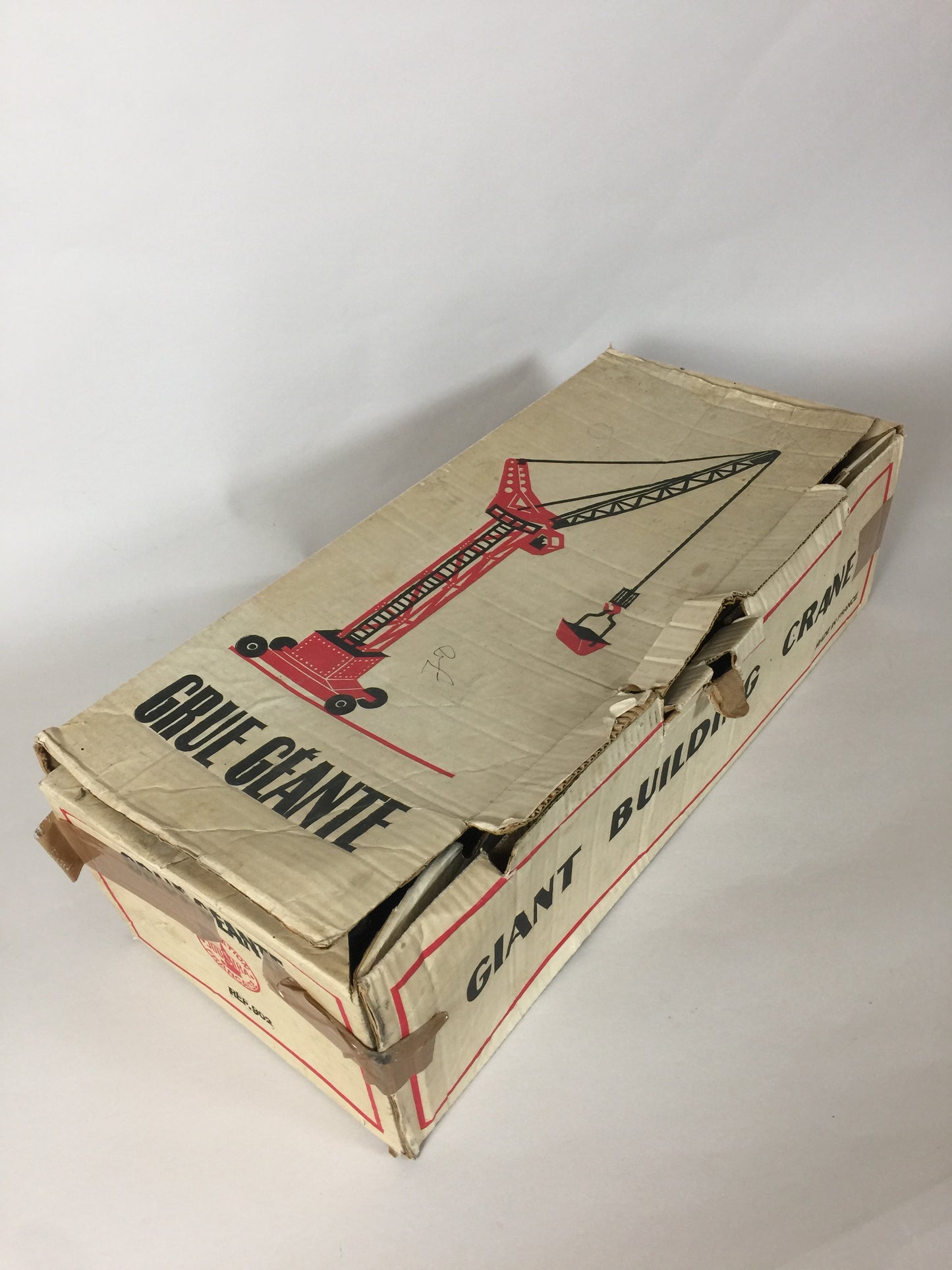 Schöner mechanischer Vintage-Kran aus Frankreich