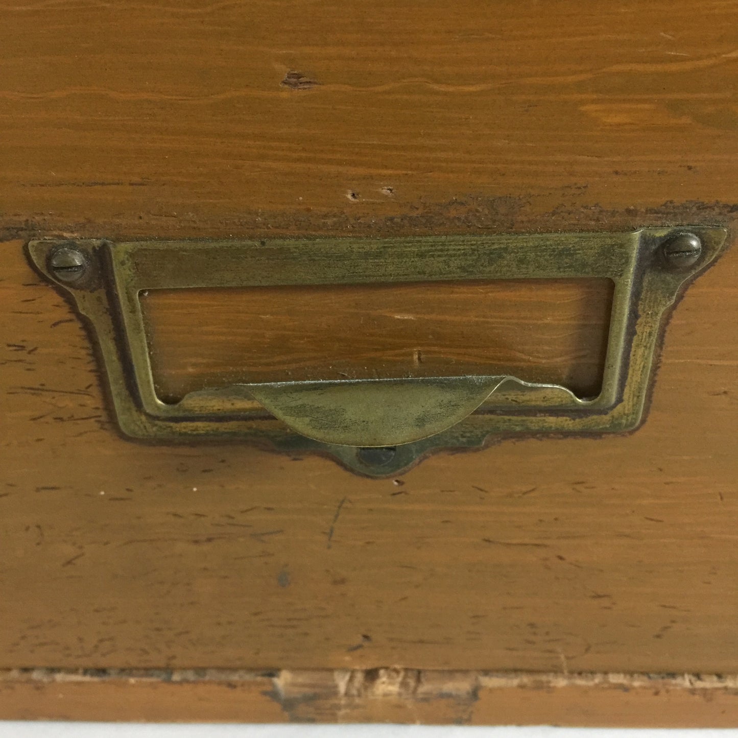 Archivschublade in Eiche