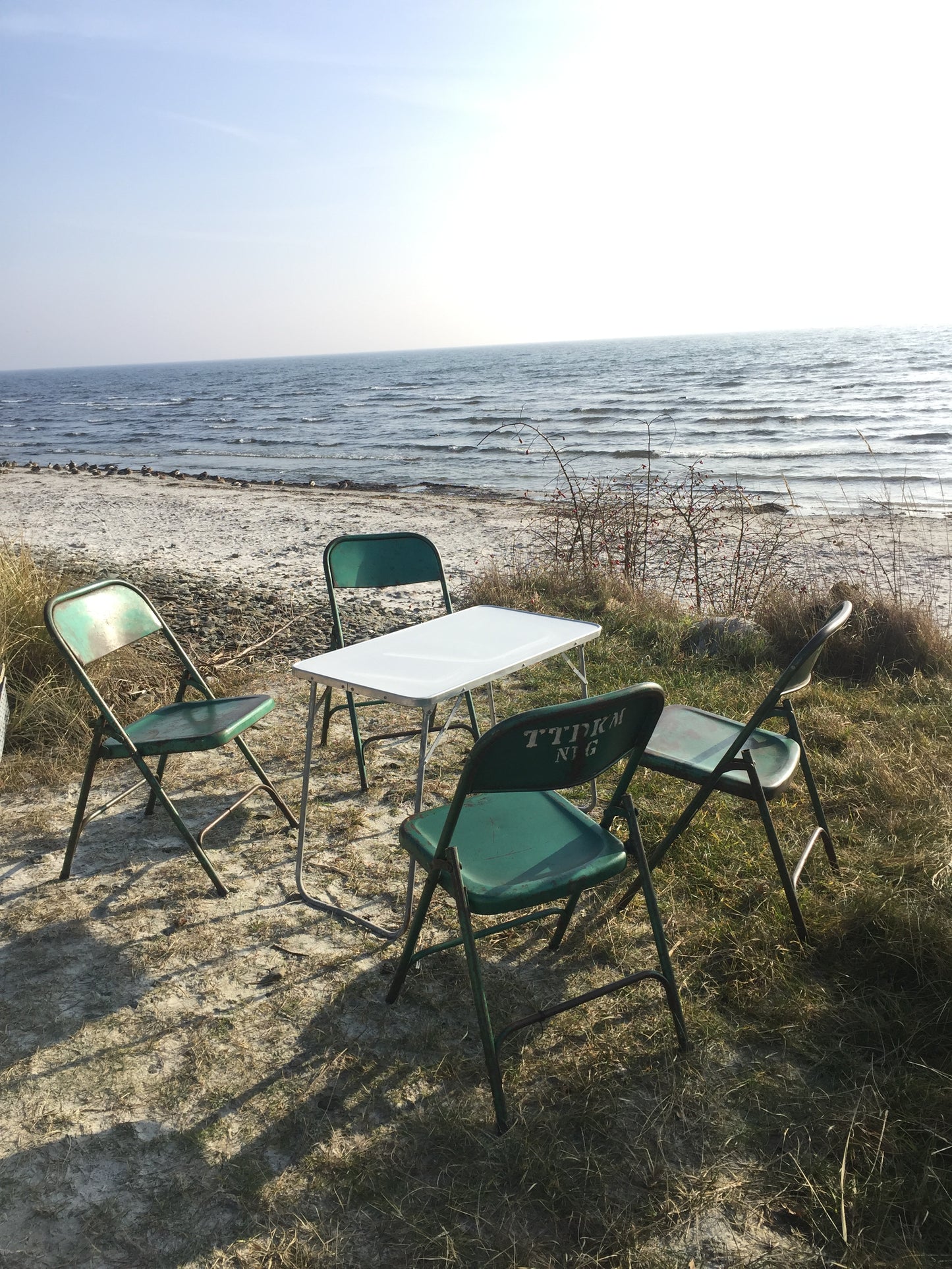 Roher Klappstuhl mit viel Patina (Der Preis gilt pro Stück)