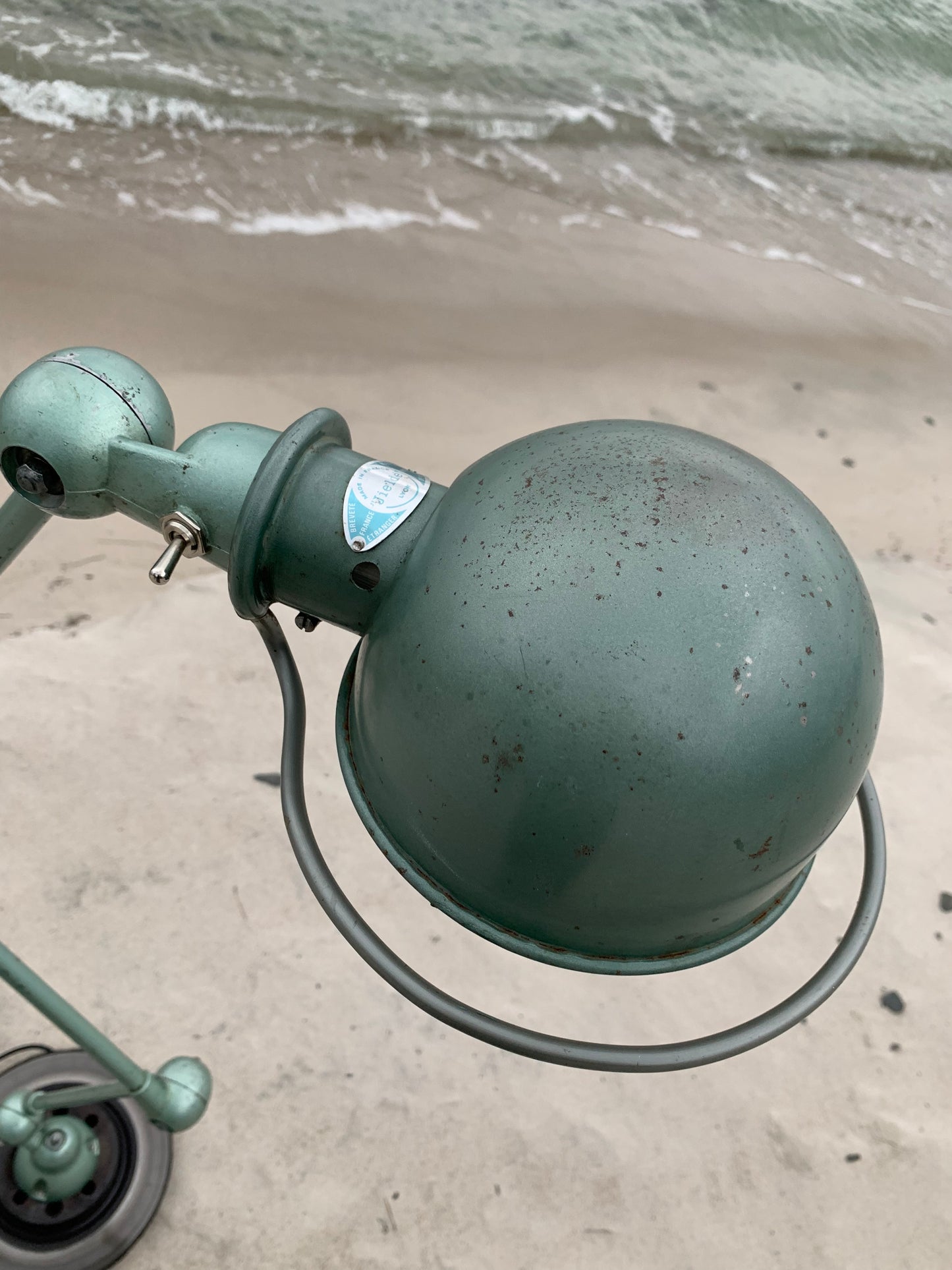 Jieldé Stehlampe mit 3 Armen - Grün
