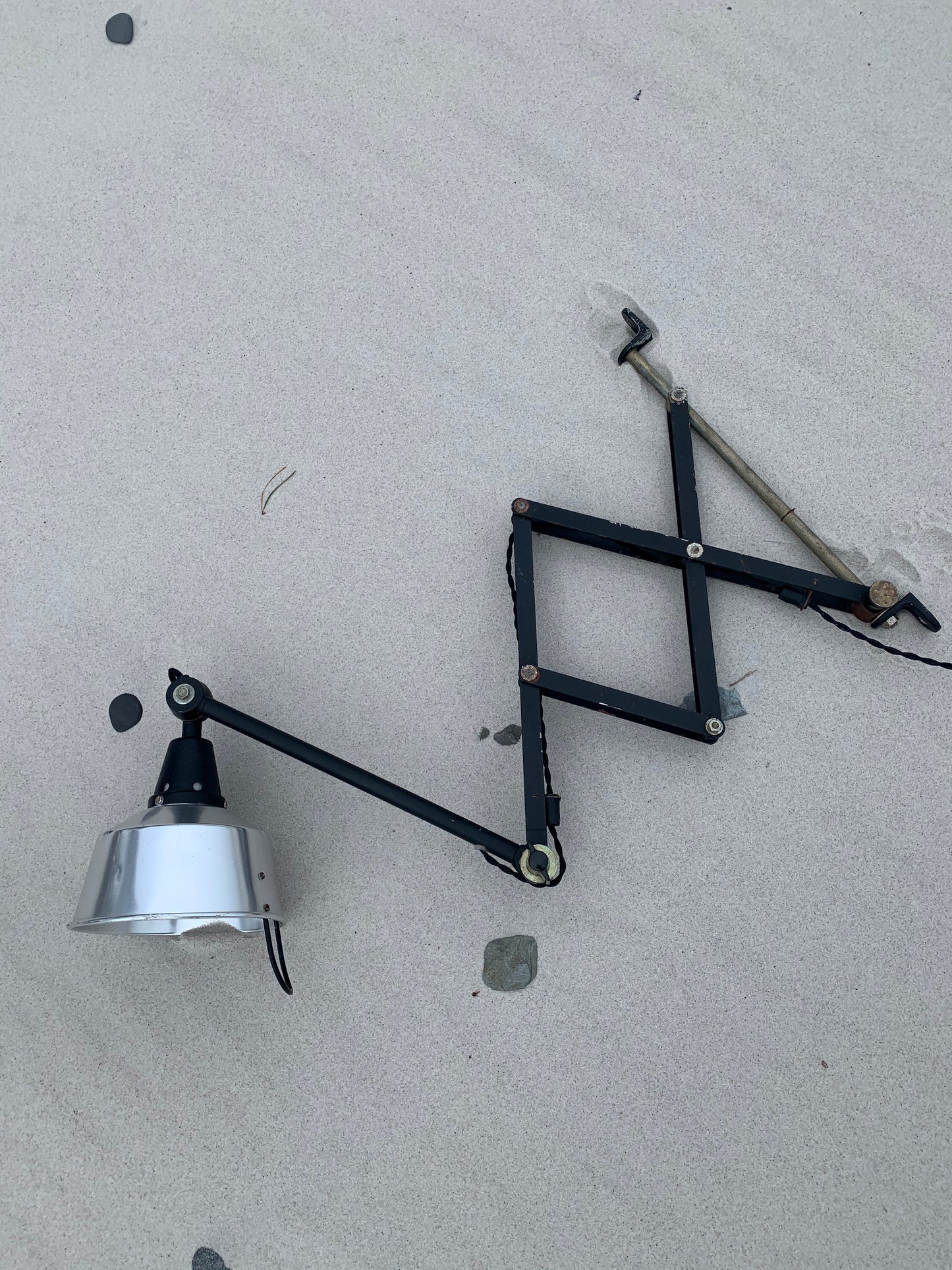 Vintage Scherenlampe