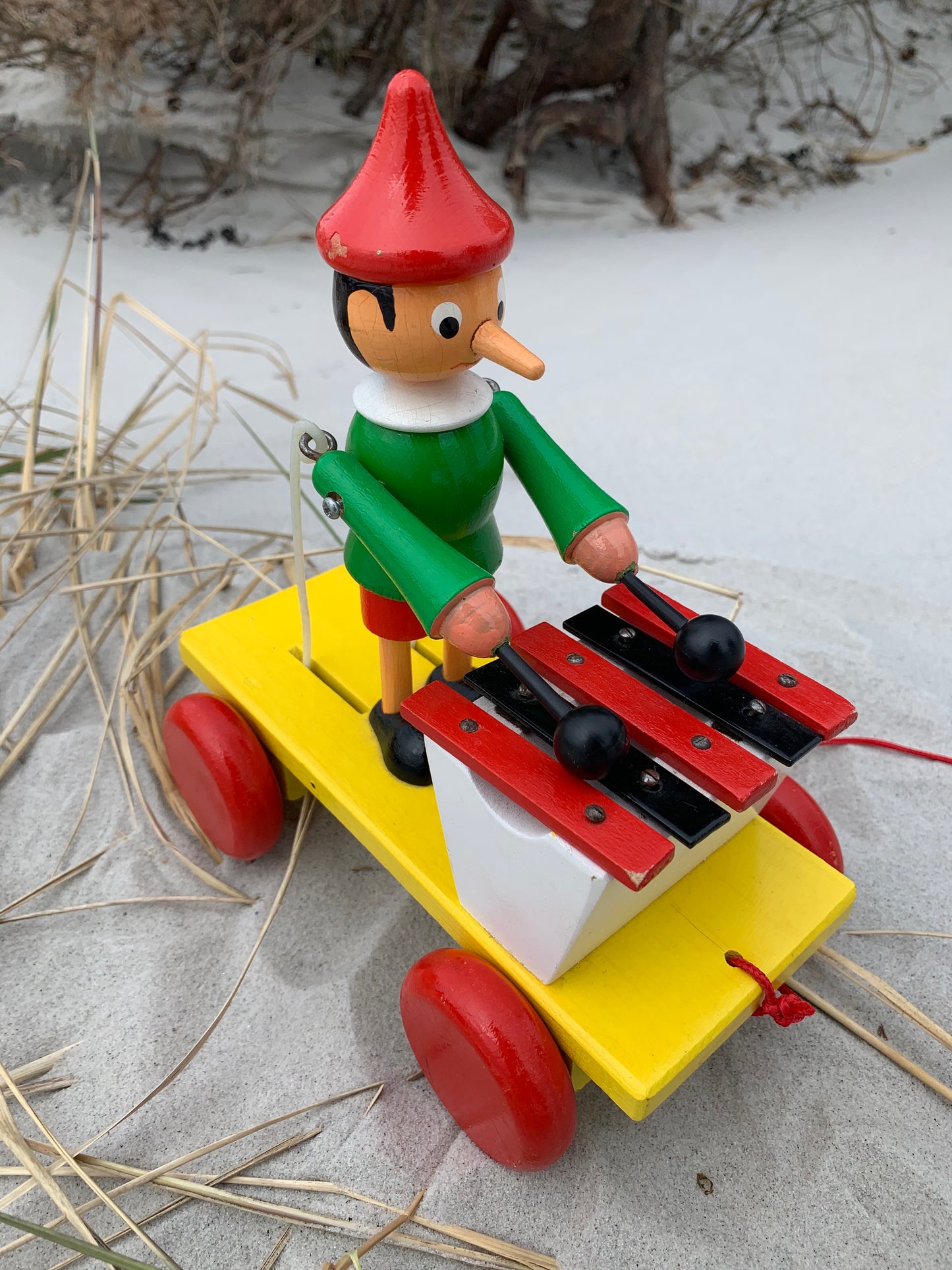 Pinocchio-Vintage-Spielzeug
