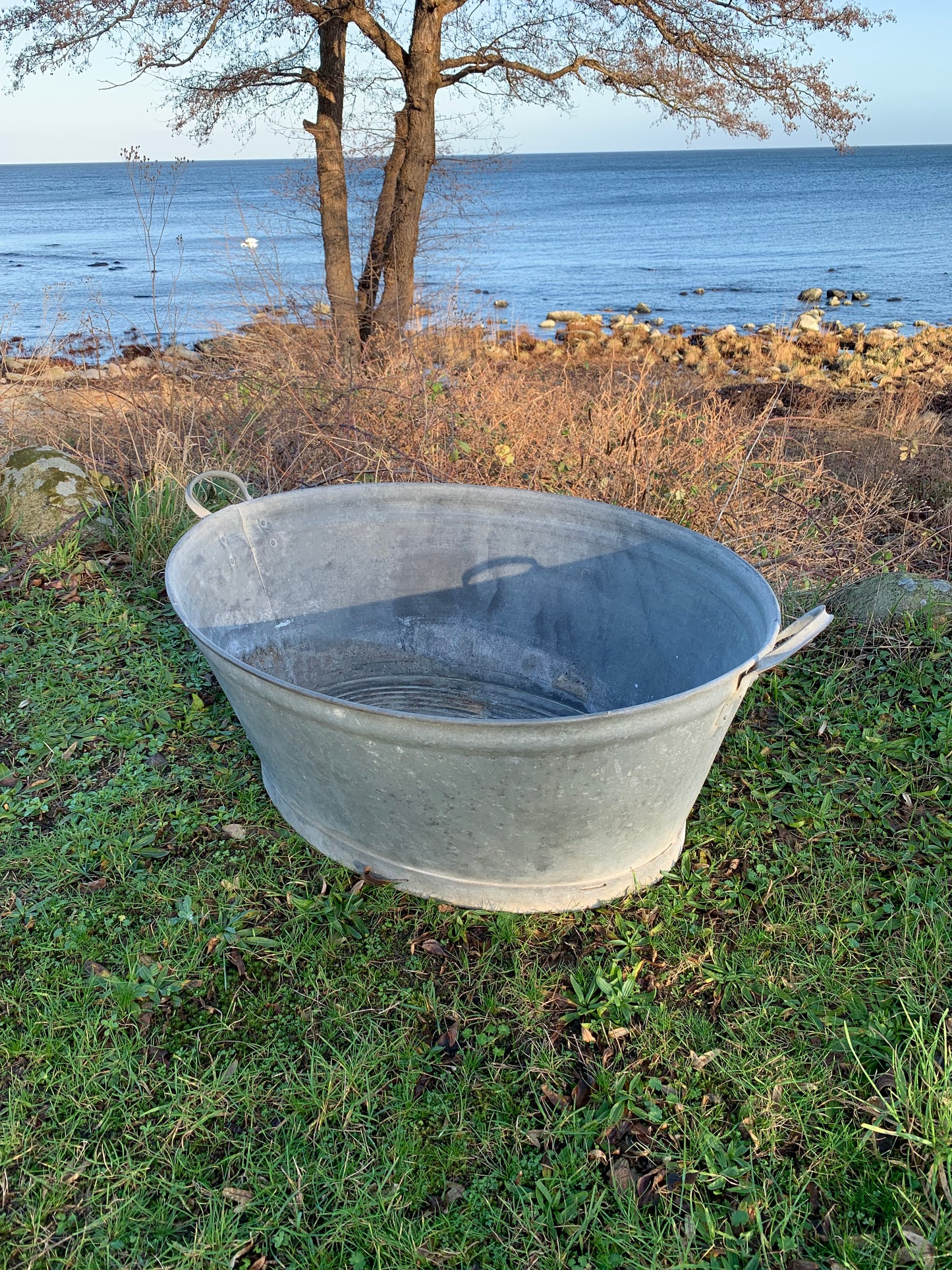 Sehr große Zinkwanne von Glud und Marstrand