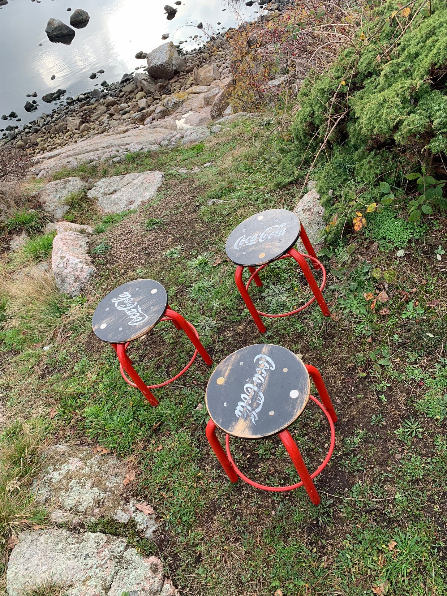Coca Cola Hocker - einzeln verkauft, der Preis gilt pro STCK.