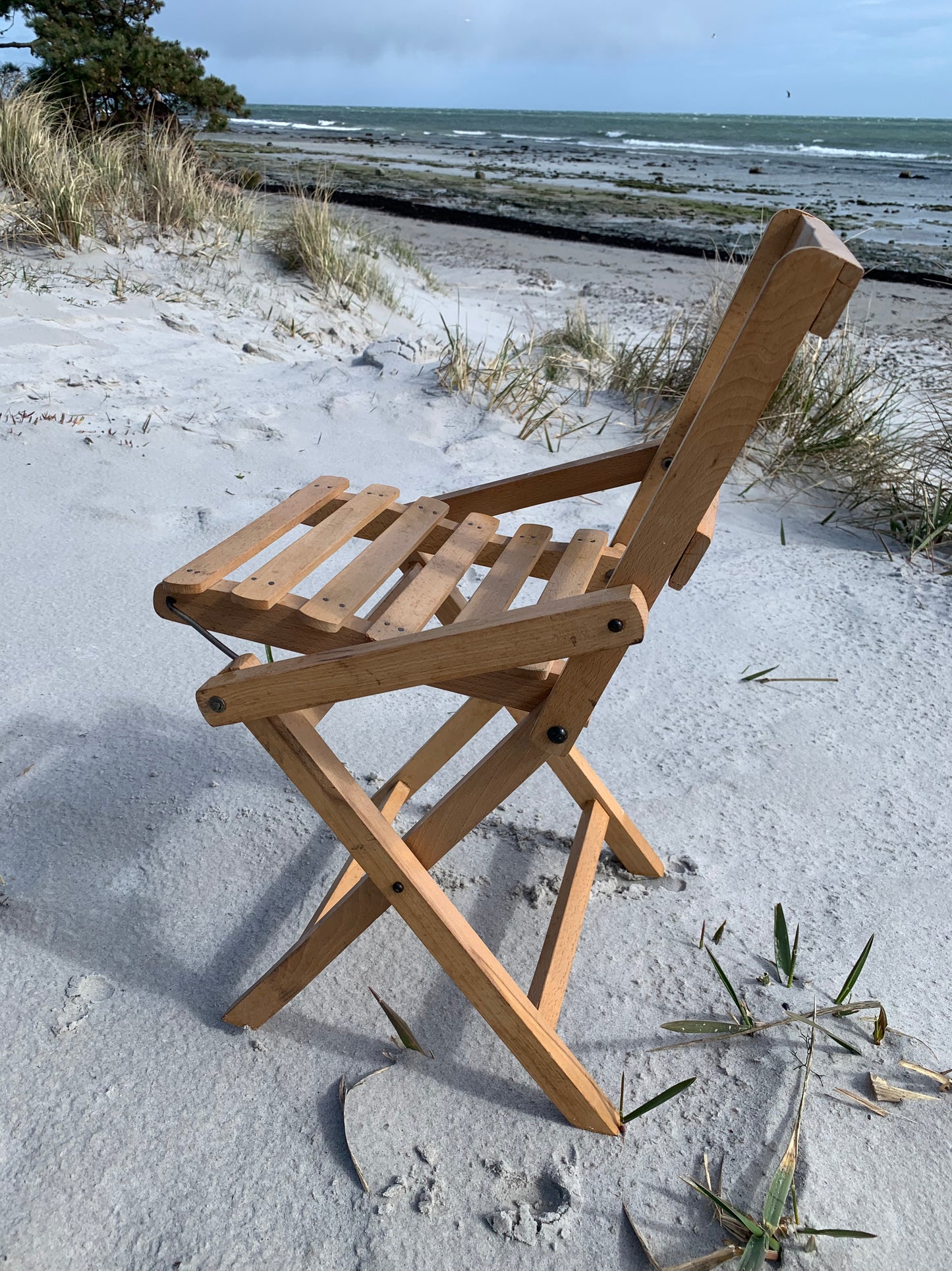 Kinderklappstuhl aus Holz