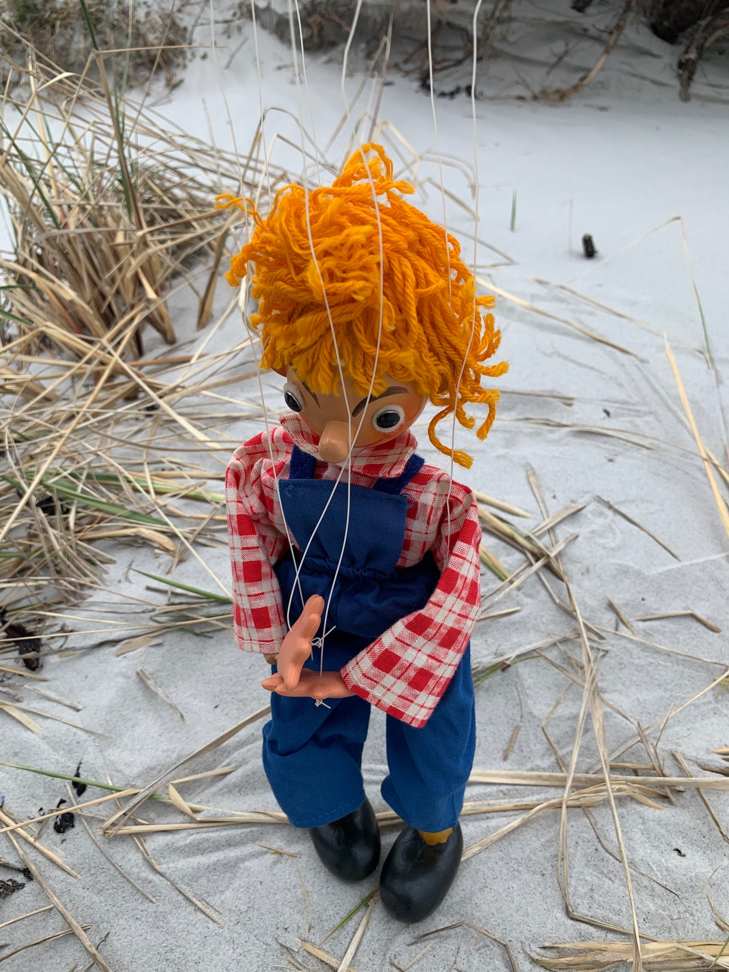 Lillebror Marionettenpuppe in Originalverpackung