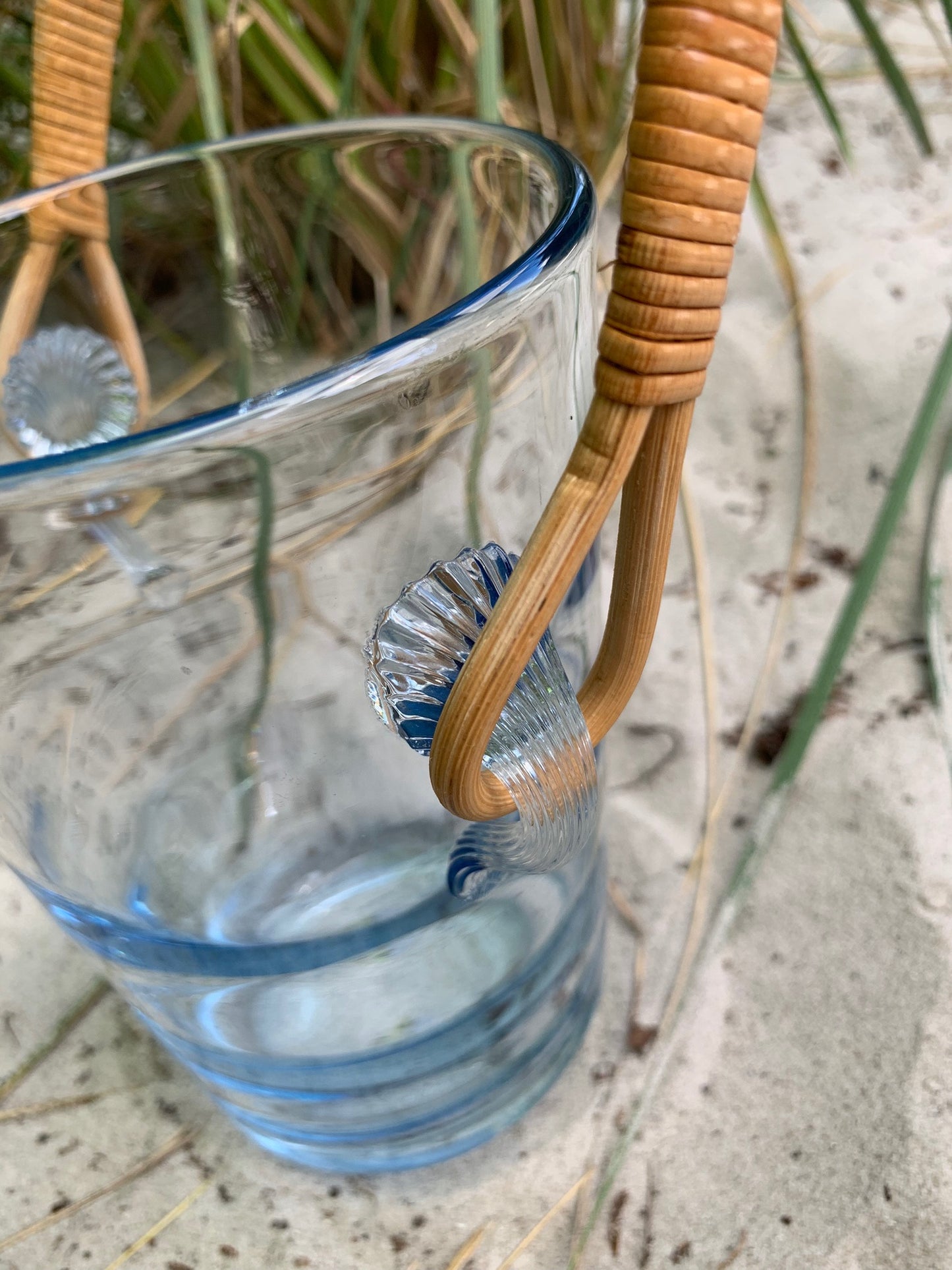 Eiskübel mit Korbgriff