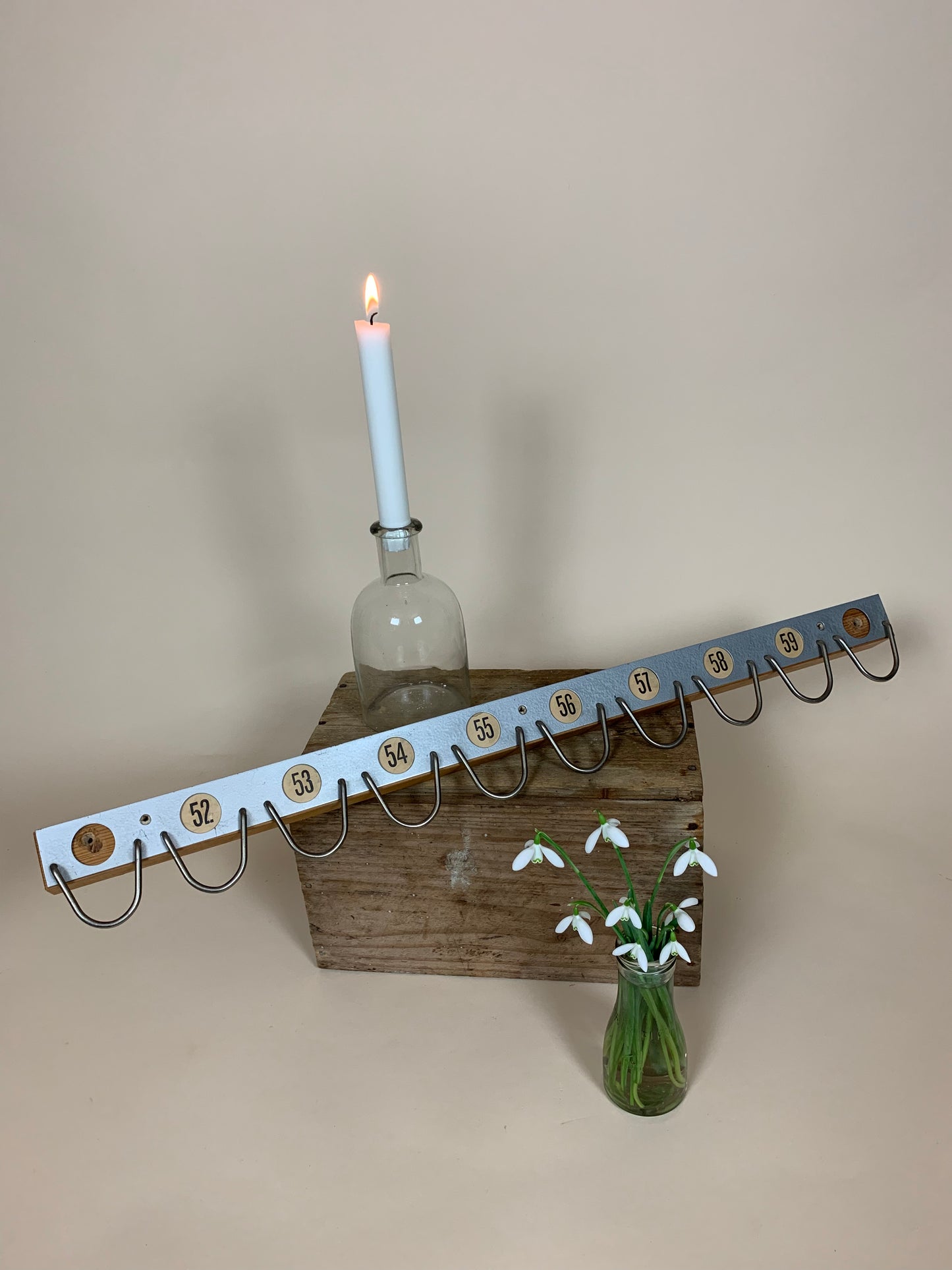 Haken mit Zahlen