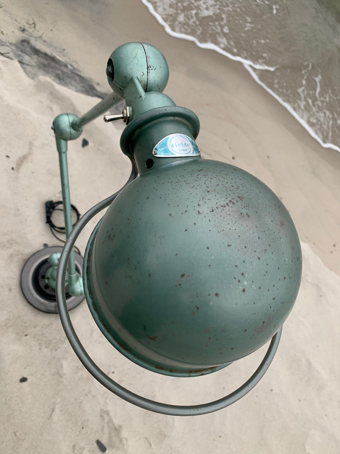 Jieldé Stehlampe mit 3 Armen - Grün