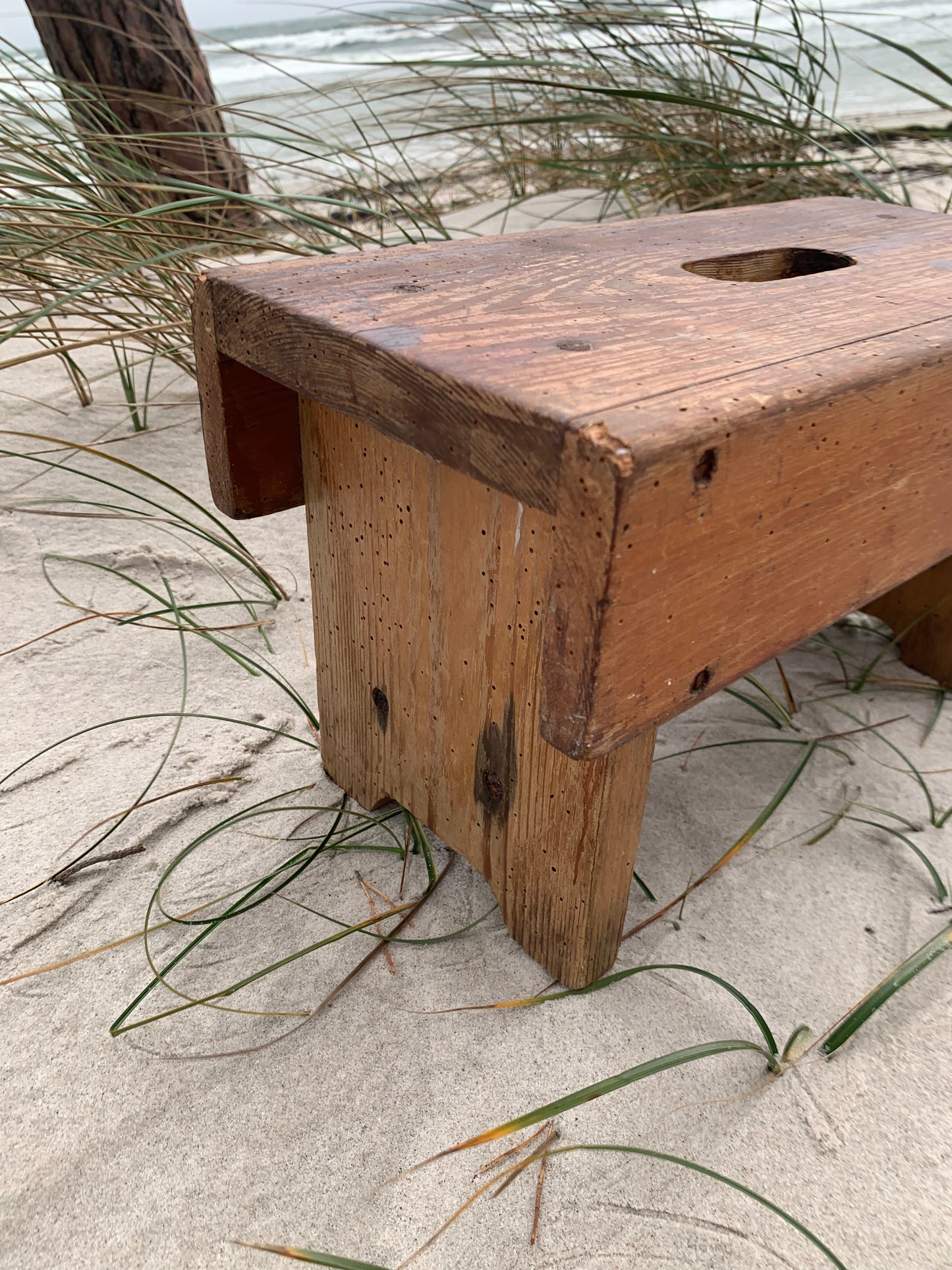 Hocker aus Holz