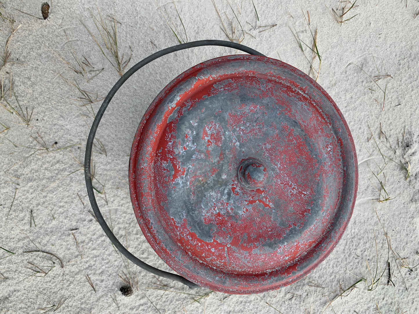 Dekorativer Feuereimer mit Deckel - Nr. 27