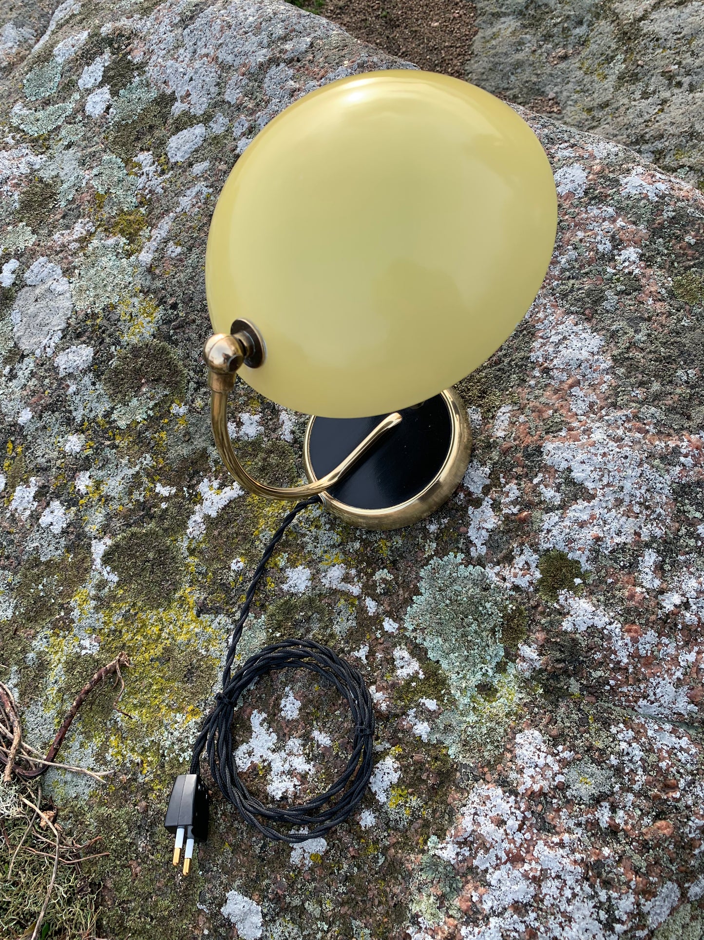 Helo Vintage Lampe - Gelb