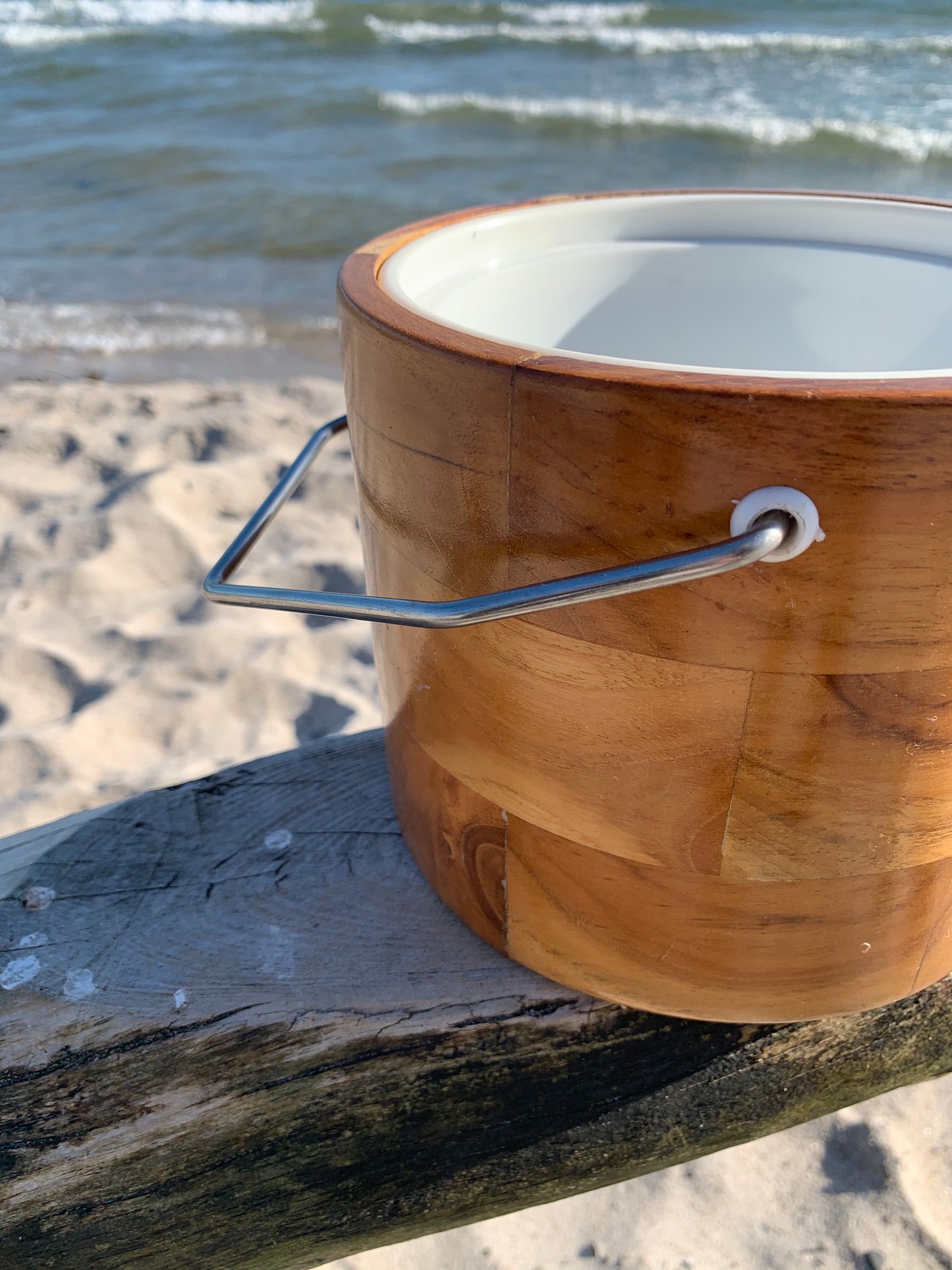 Eiskübel aus Holz