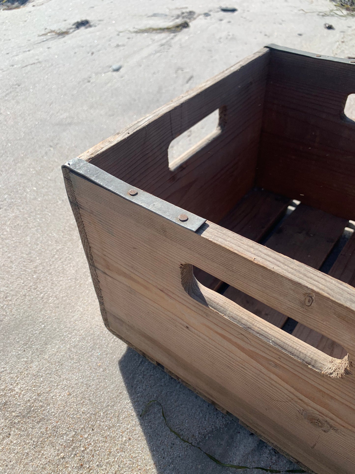Holzkiste aus Brauerei in Höör